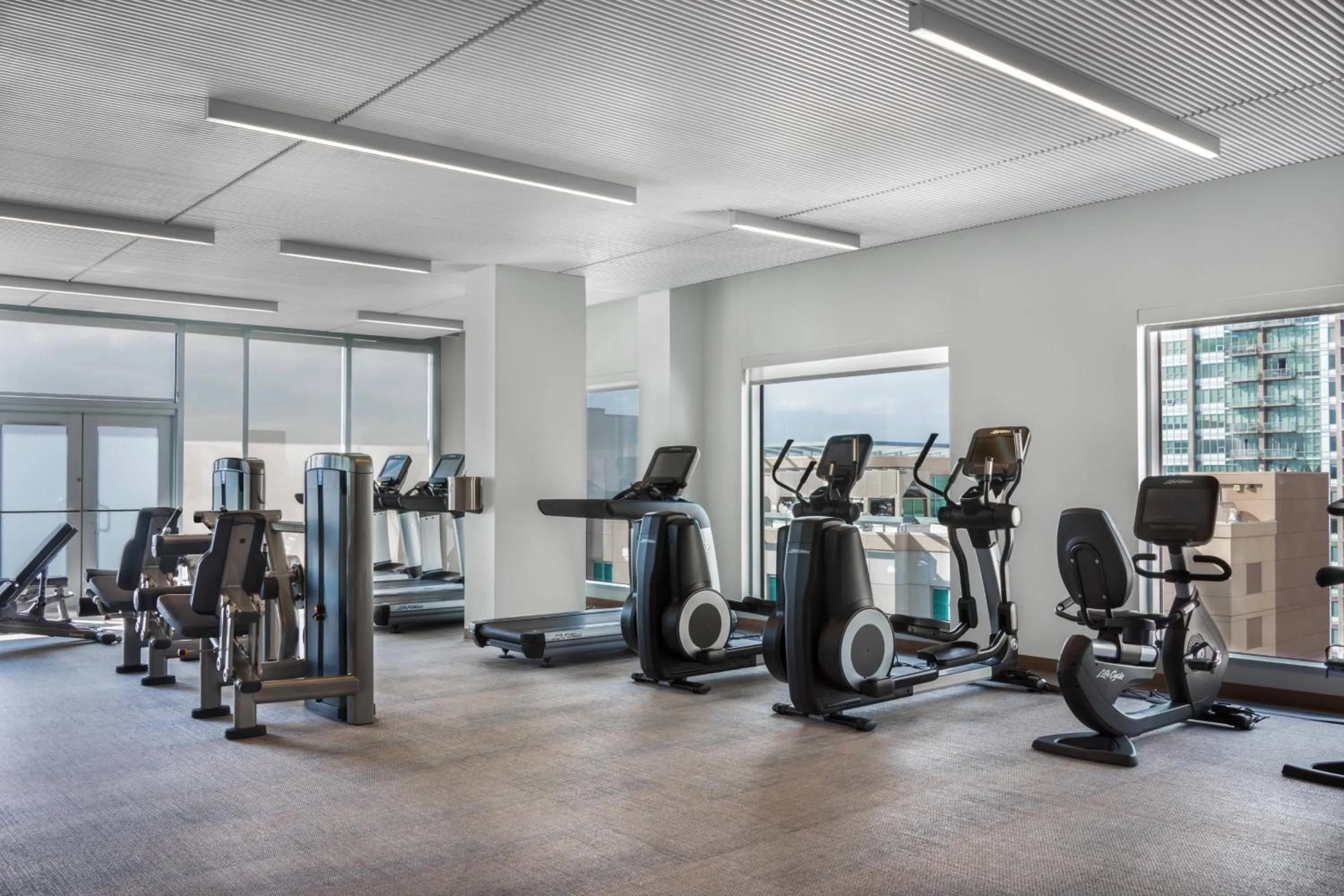 Fitness centre/facilities in AC Hotel by Marriott Denver Downtown