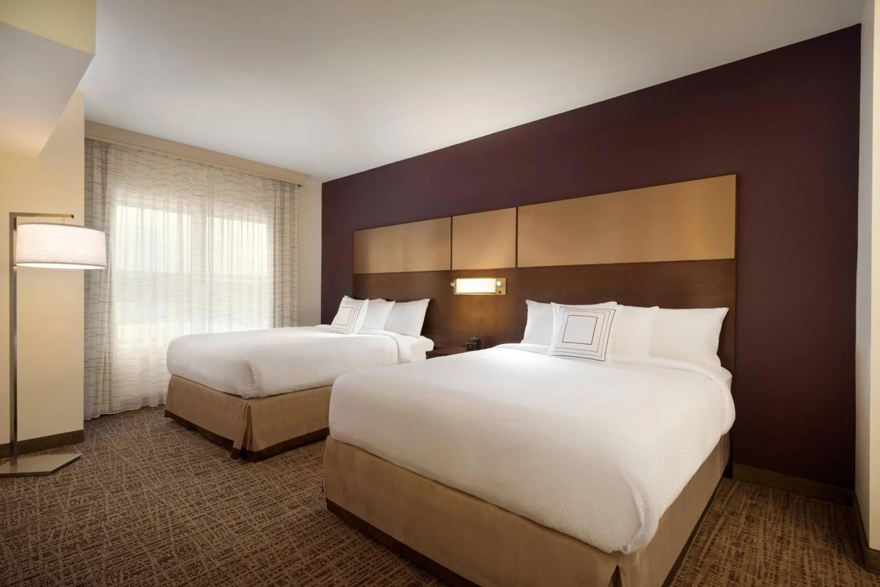 Bedroom, Bed in Residence Inn by Marriott Winston-Salem Hanes Mall