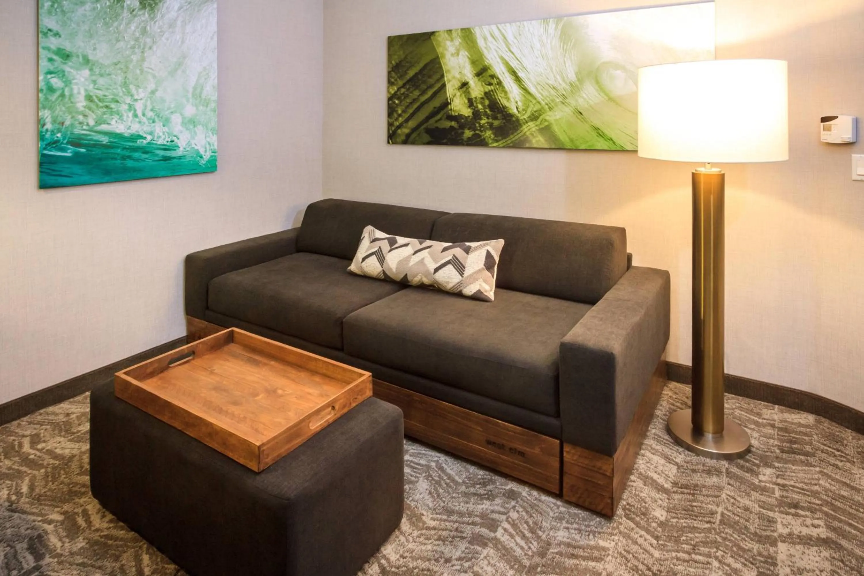 Living room in SpringHill Suites by Marriott The Dunes On Monterey Bay