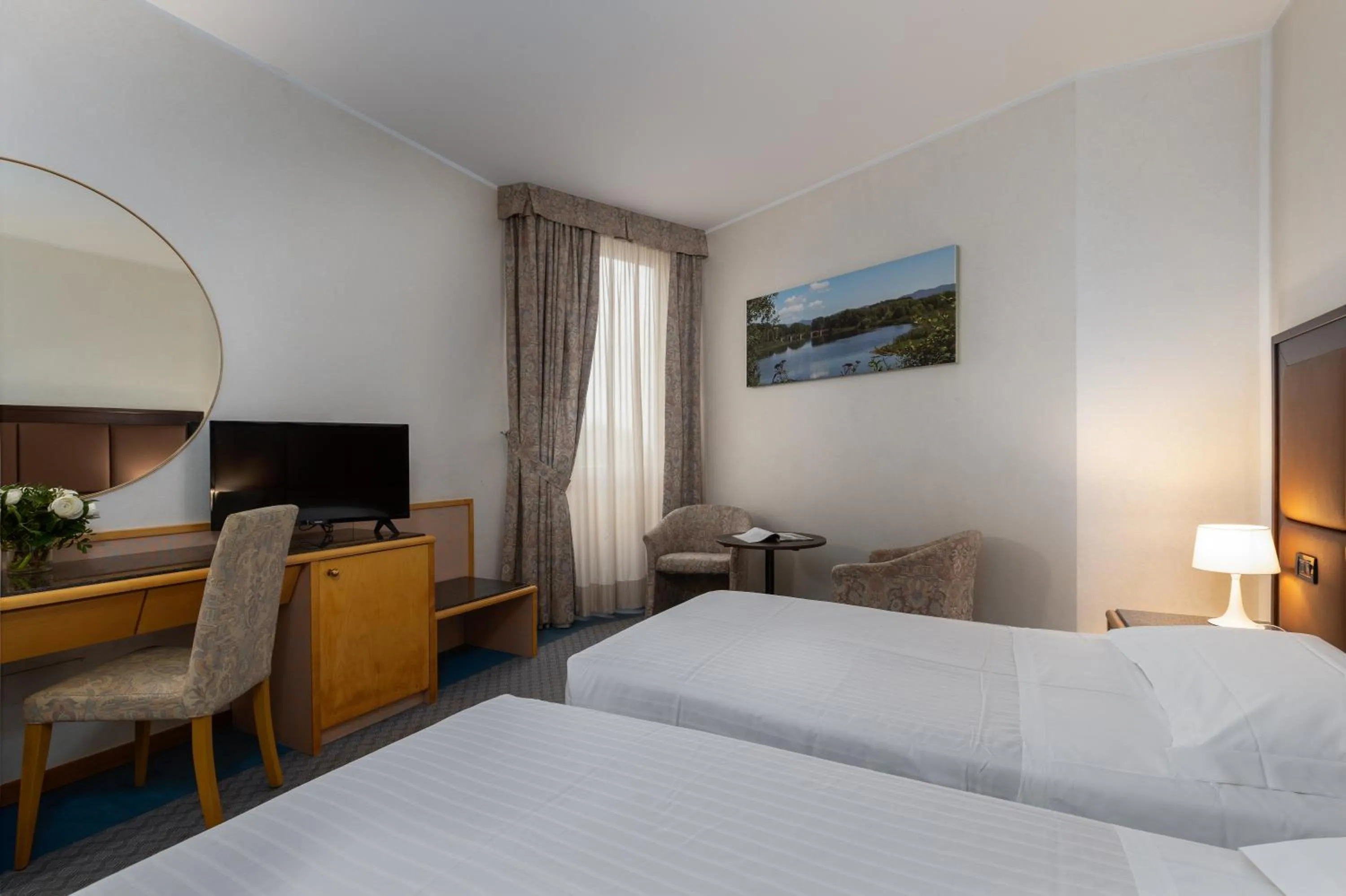 Bedroom, Bed in Hotel Minerva