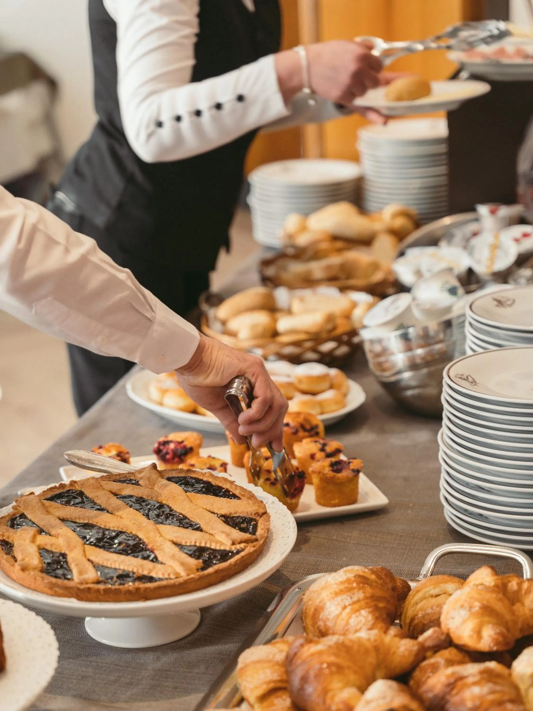 Breakfast in Hotel Minerva
