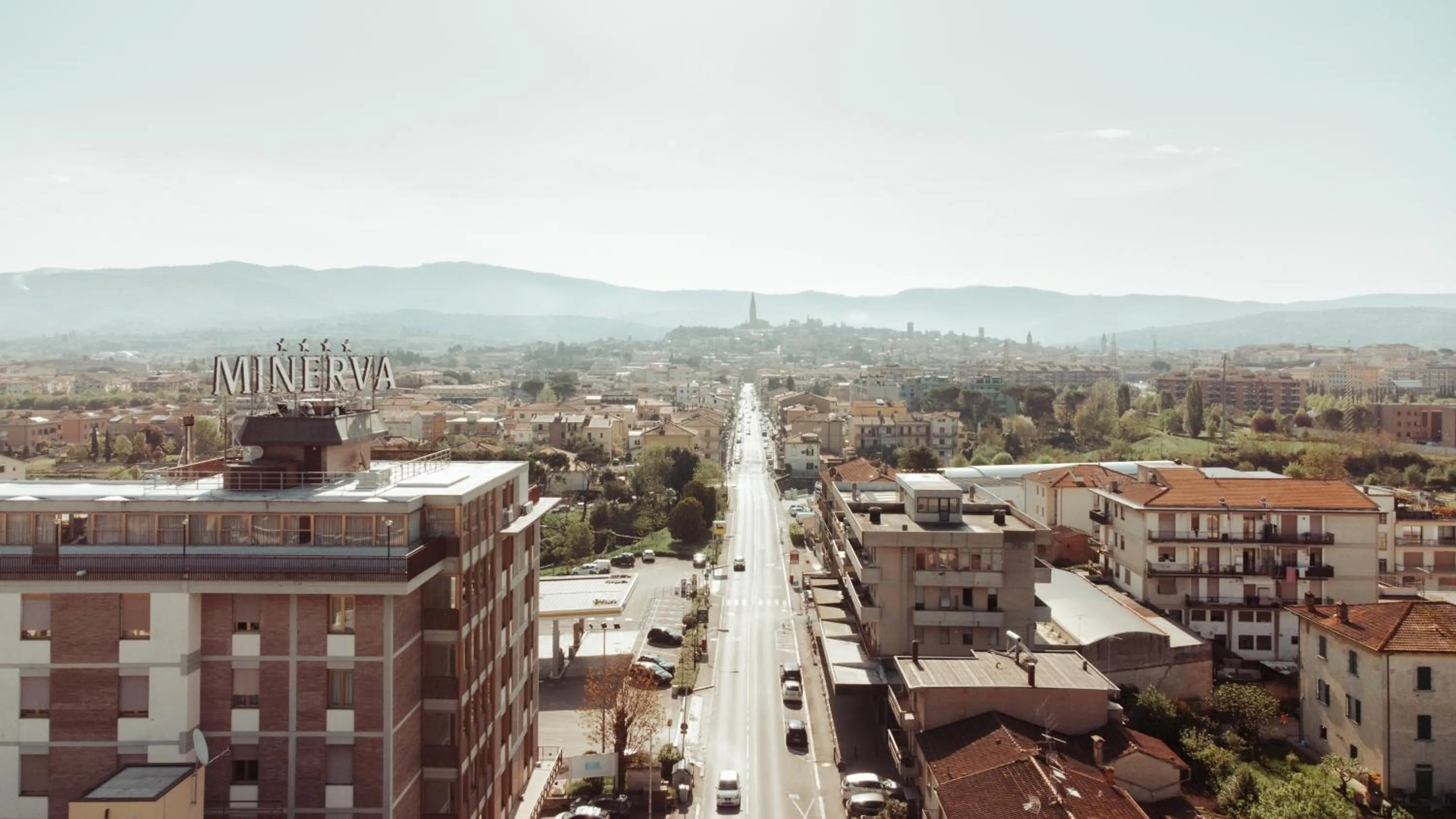 City view in Hotel Minerva