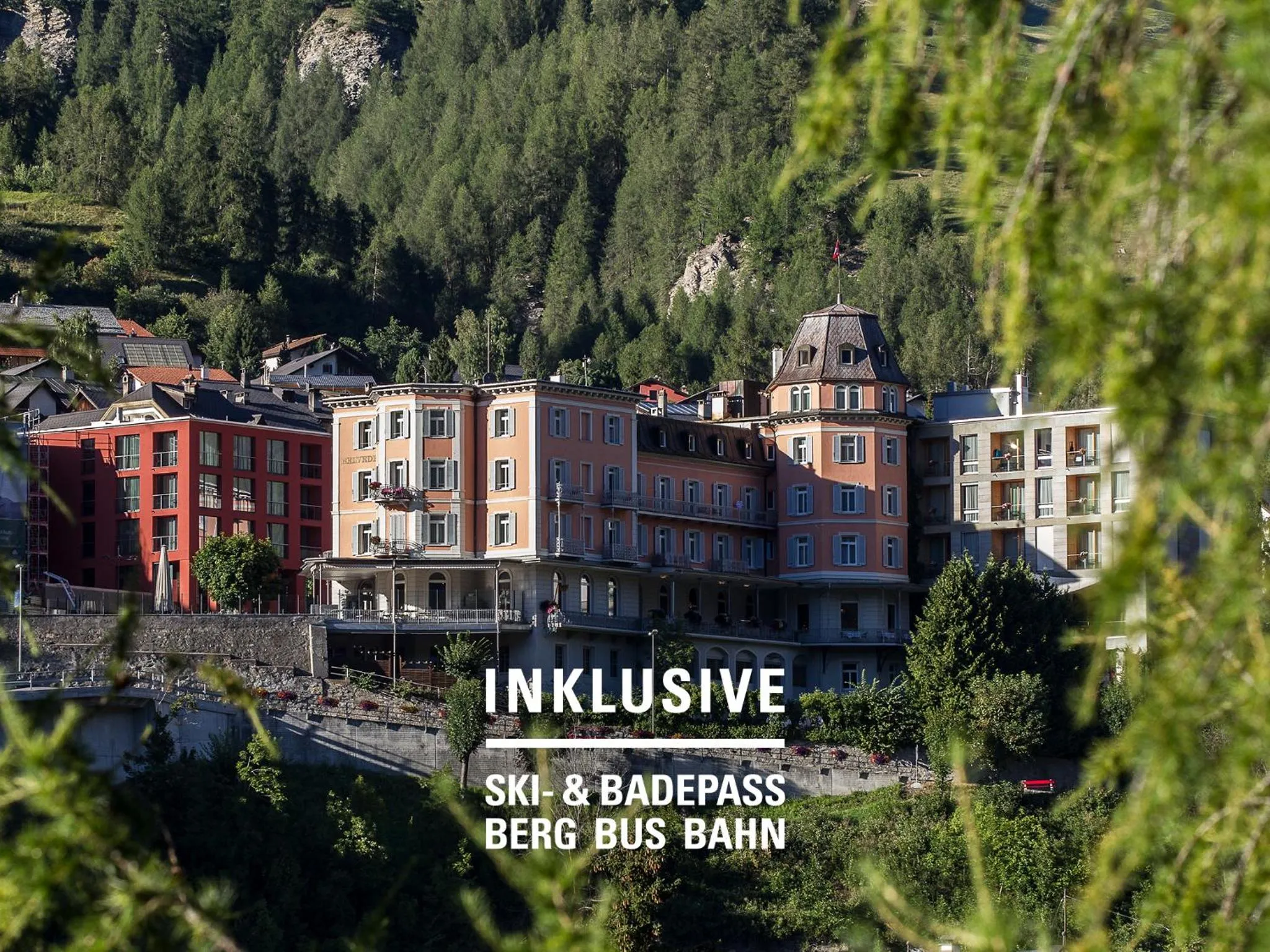 Property building in Hotel Belvedere Scuol