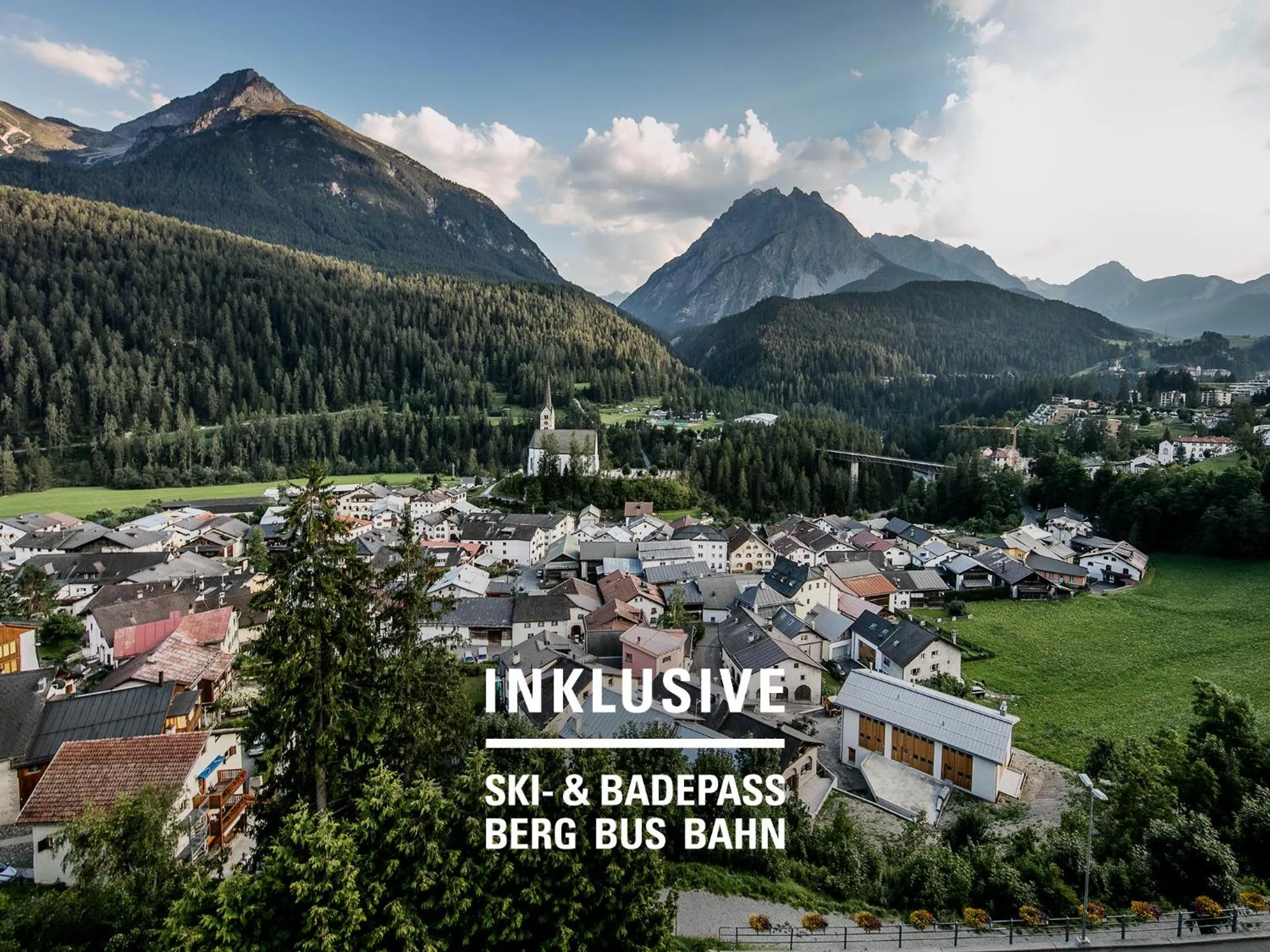 Natural landscape in Hotel Belvedere Scuol