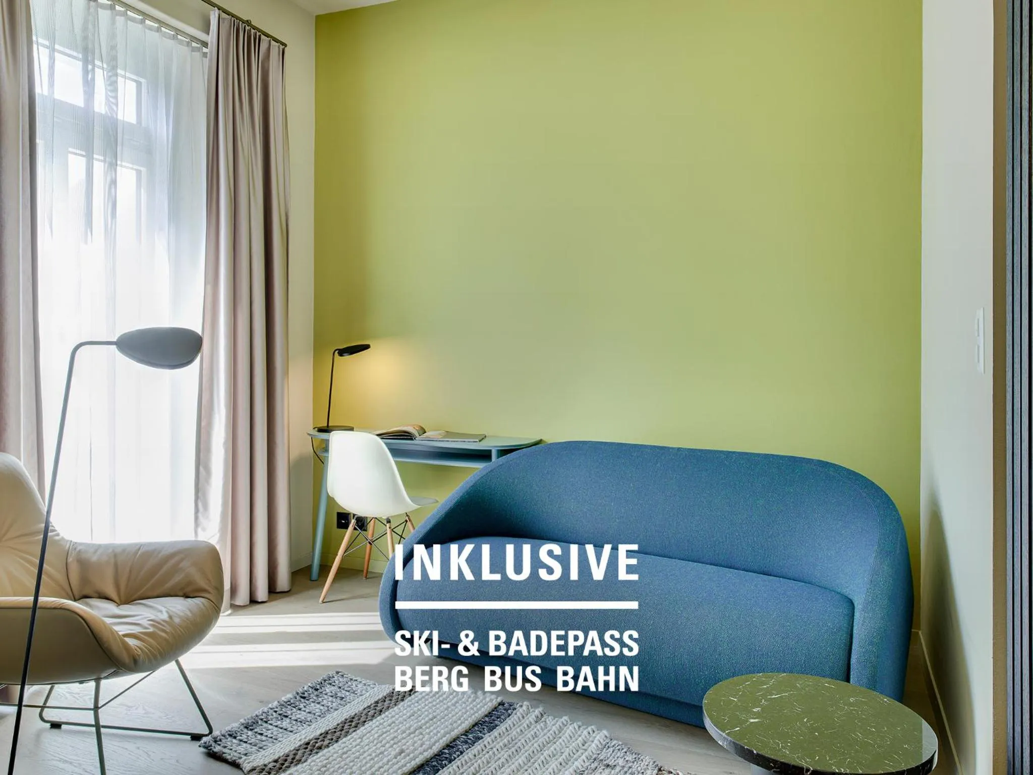 Seating area in Hotel Belvedere Scuol