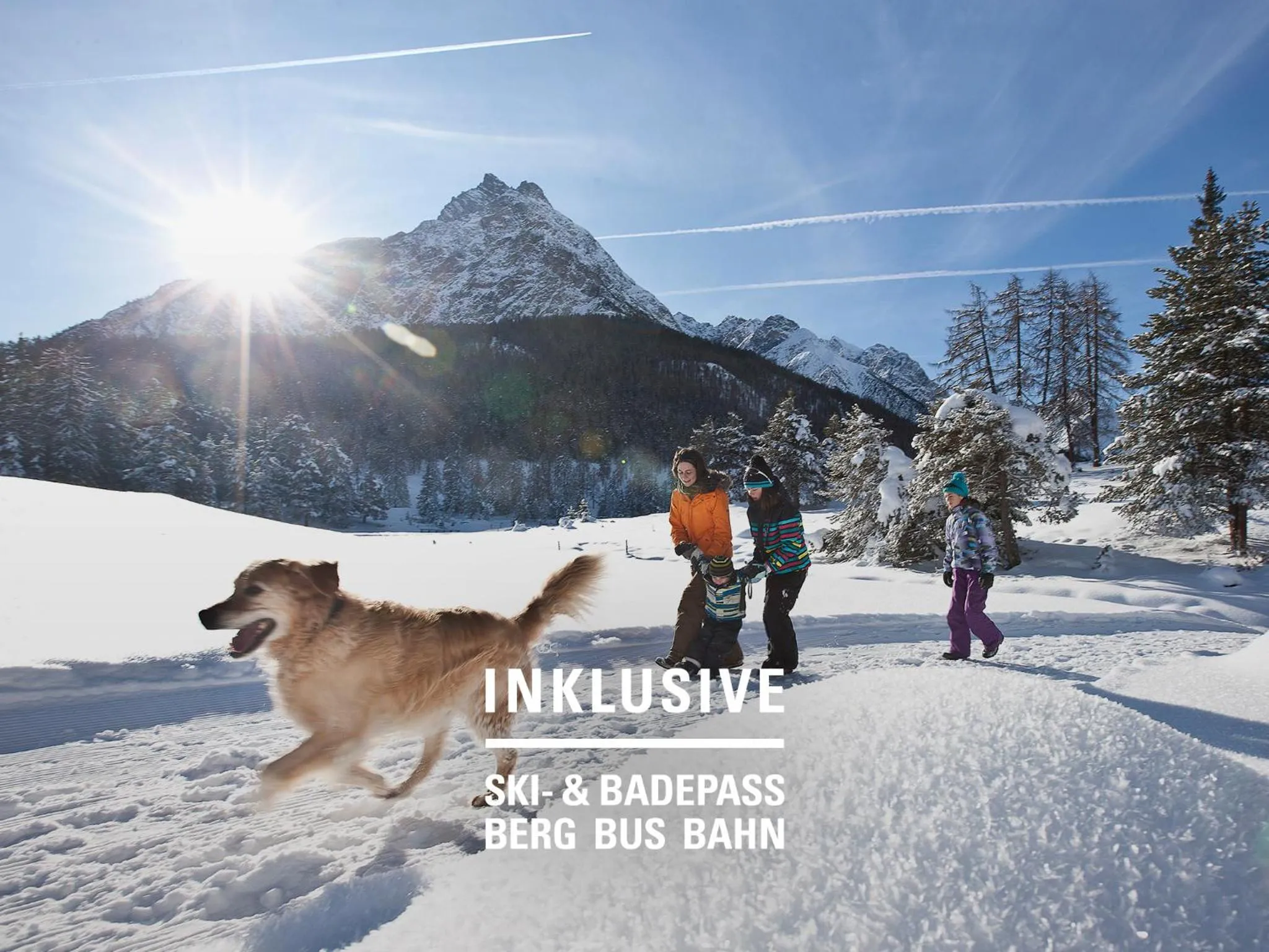 Natural landscape in Hotel Belvedere Scuol