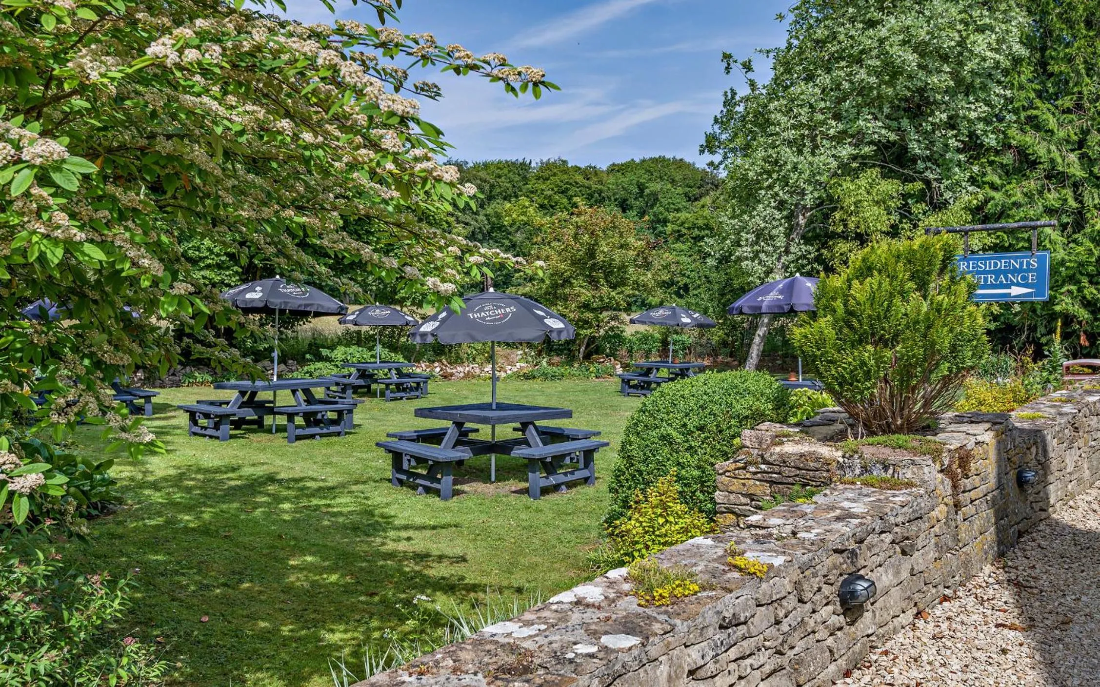 Garden in Inn for All Seasons