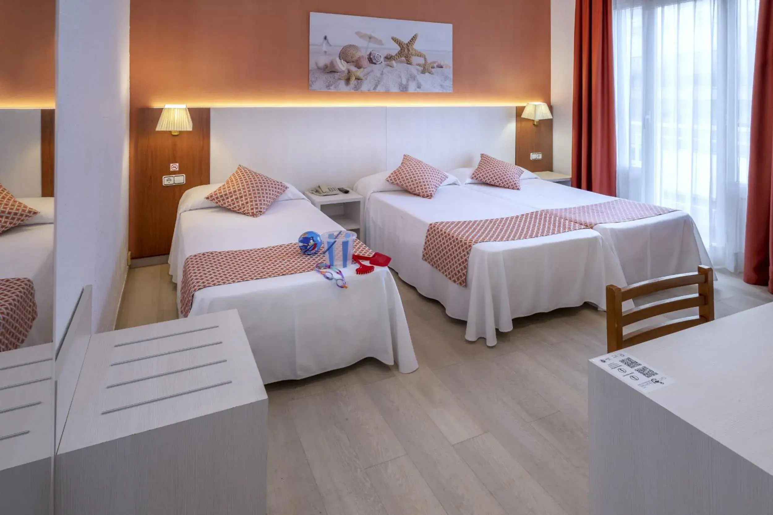 Triple Room (3 Adults) in GHT Balmes, Hotel-Aparthotel&SPLASH Triple Room (3 Adults) in GHT Balmes, Hotel-Aparthotel&SPLASH