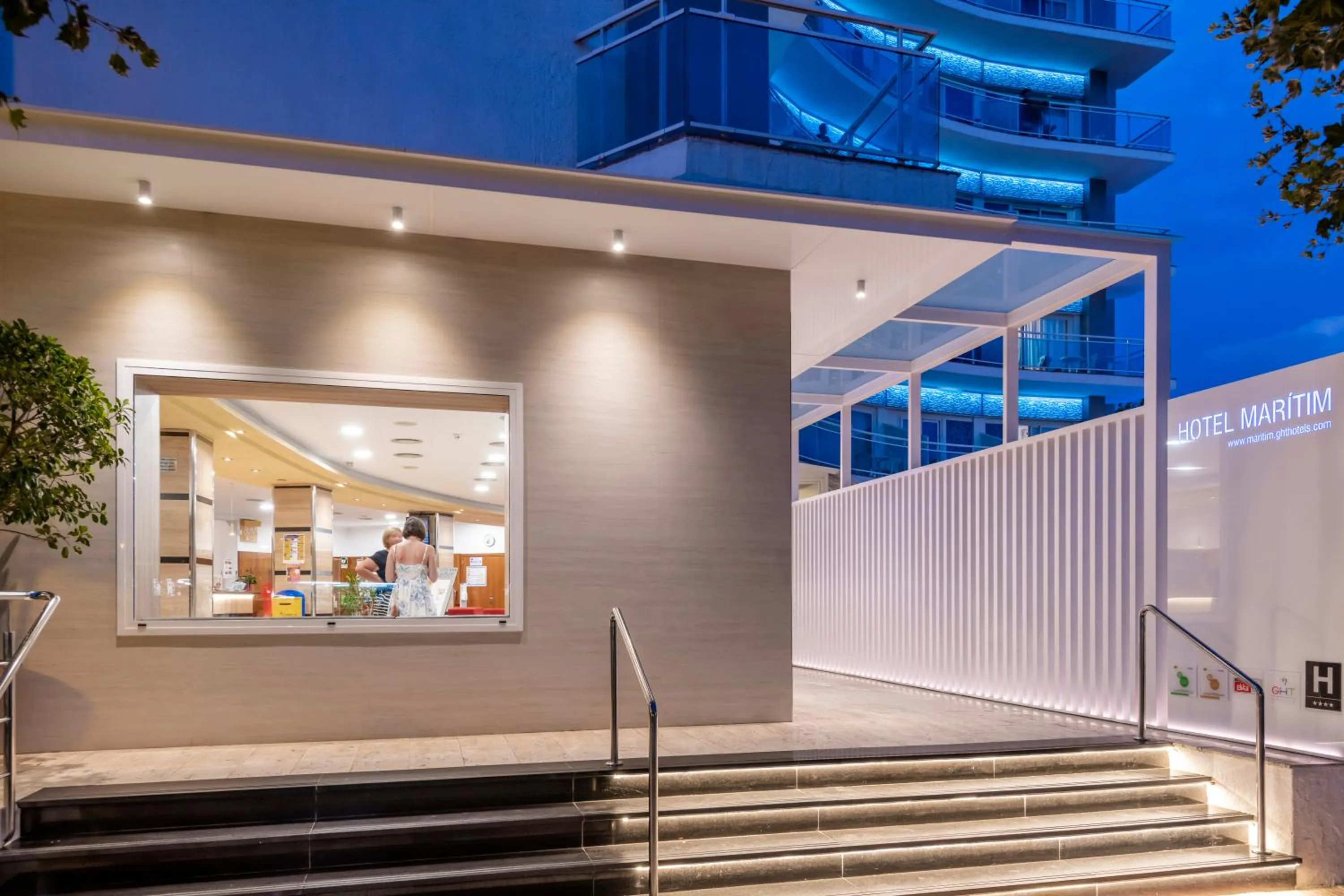 Facade/entrance in GHT Maritim