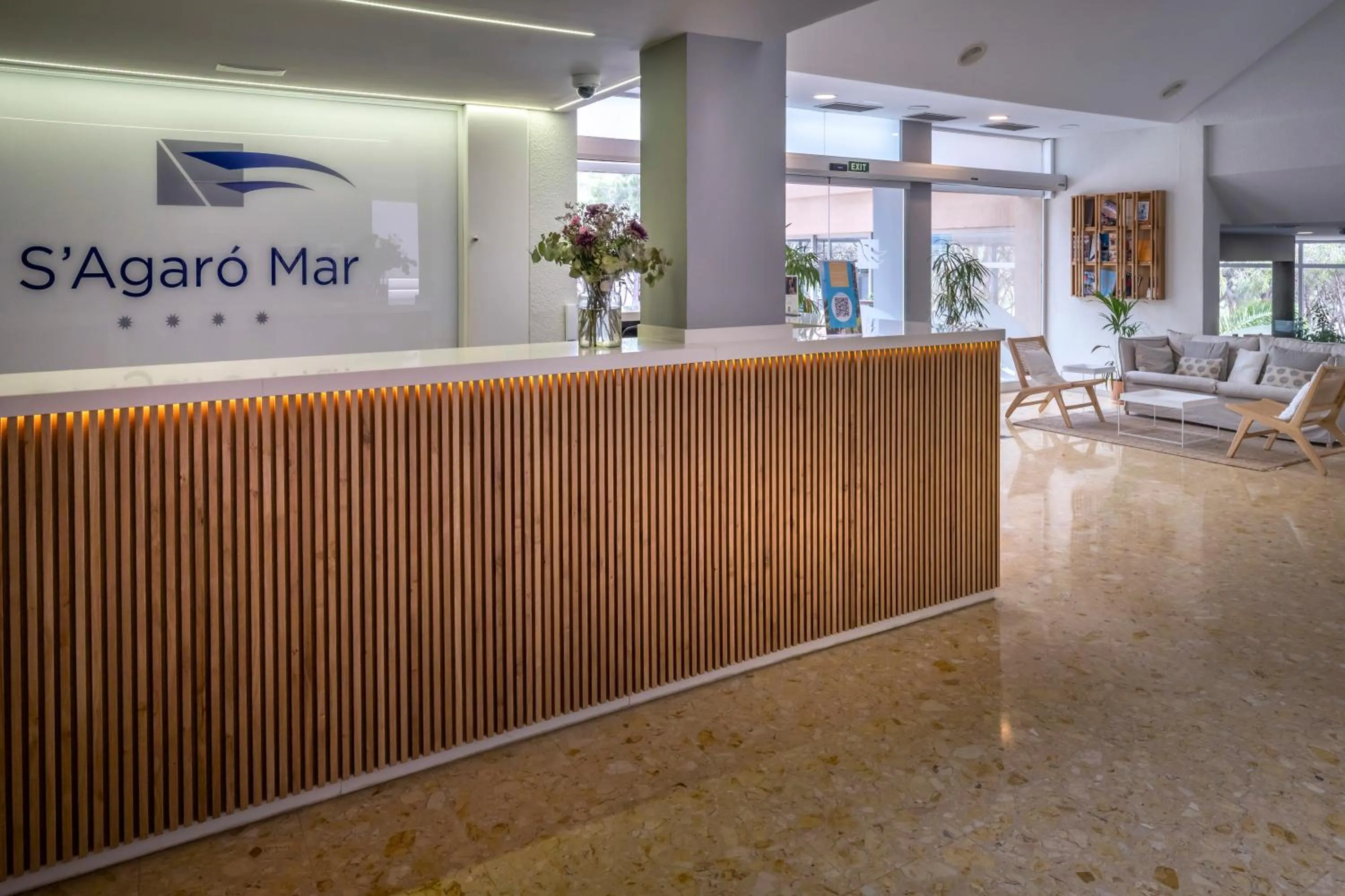 Lobby or reception in GHT S'Agaró Mar Hotel