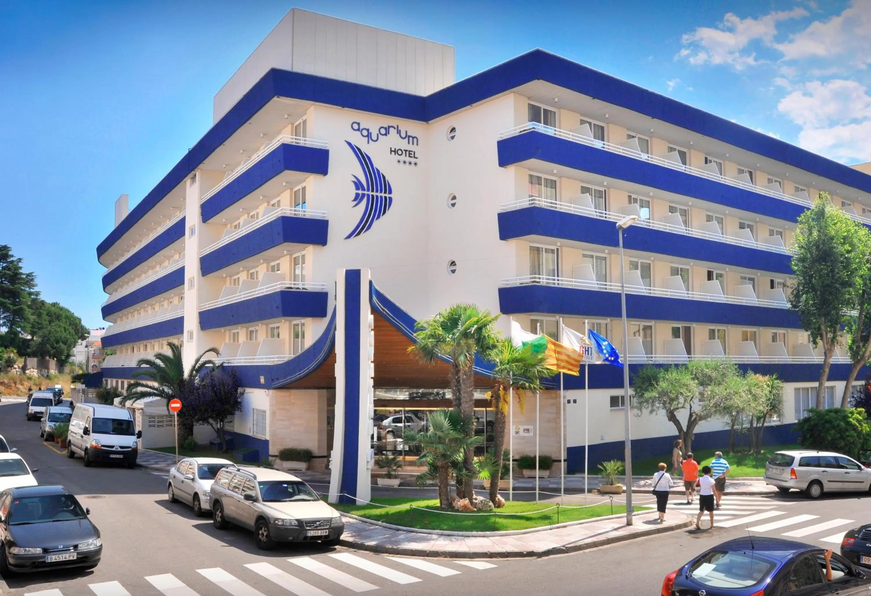 Facade/entrance in GHT Aquarium & Spa