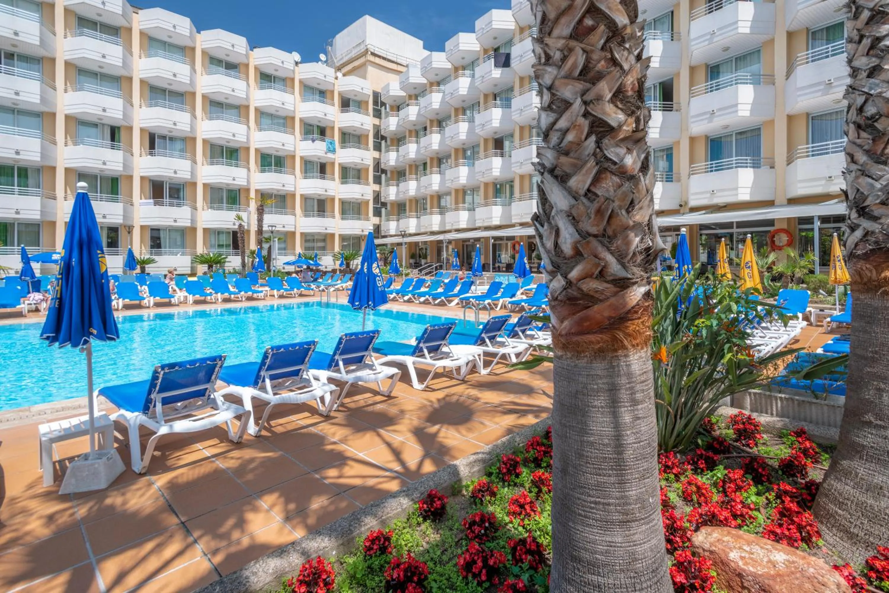 Swimming pool in GHT Oasis Tossa & Spa