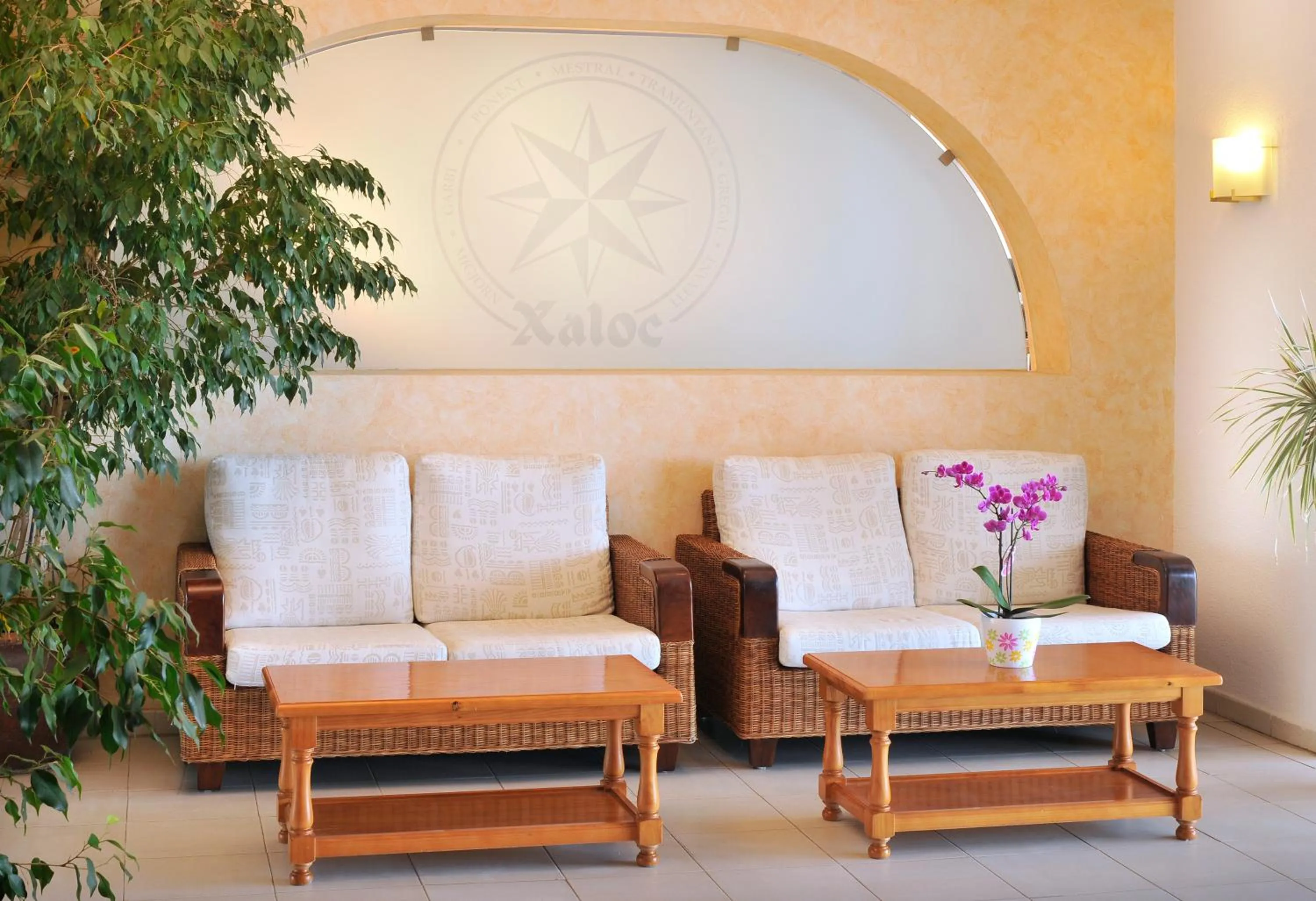 Lobby or reception in GHT Xaloc