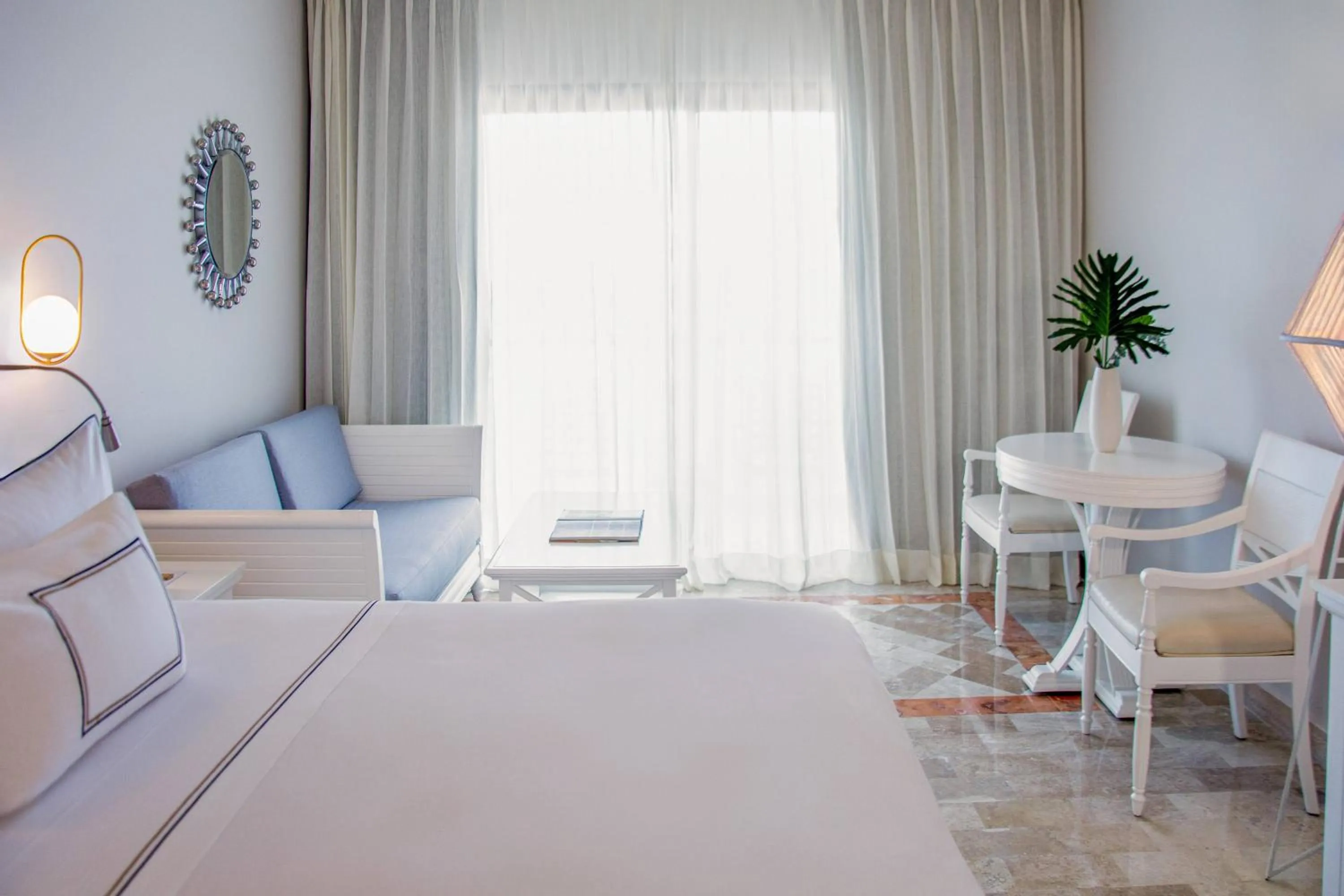 Property building, Bed in Meliá Puerto Vallarta