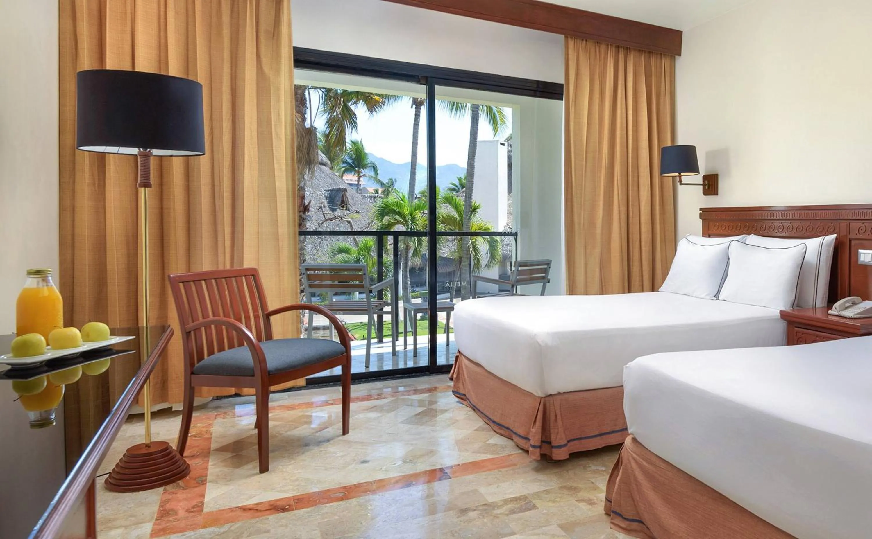 Bed in Meliá Puerto Vallarta