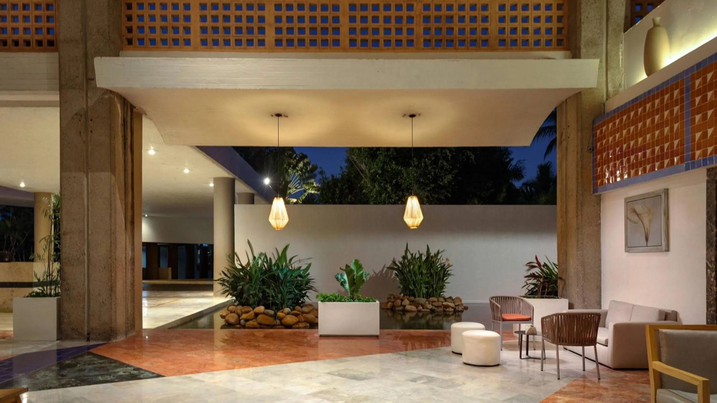 Lobby or reception in Meliá Puerto Vallarta