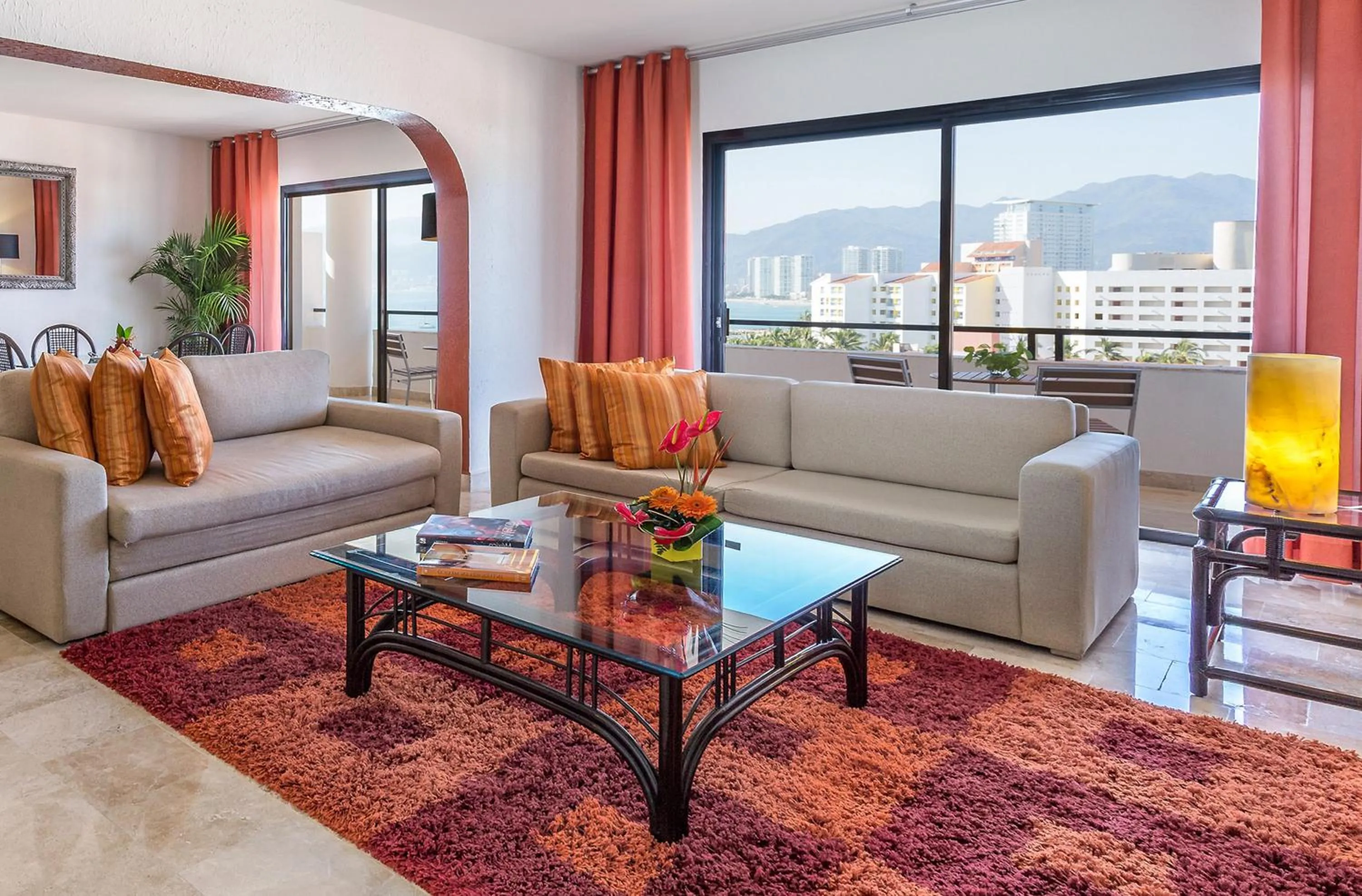 Living room in Meliá Puerto Vallarta – All Inclusive