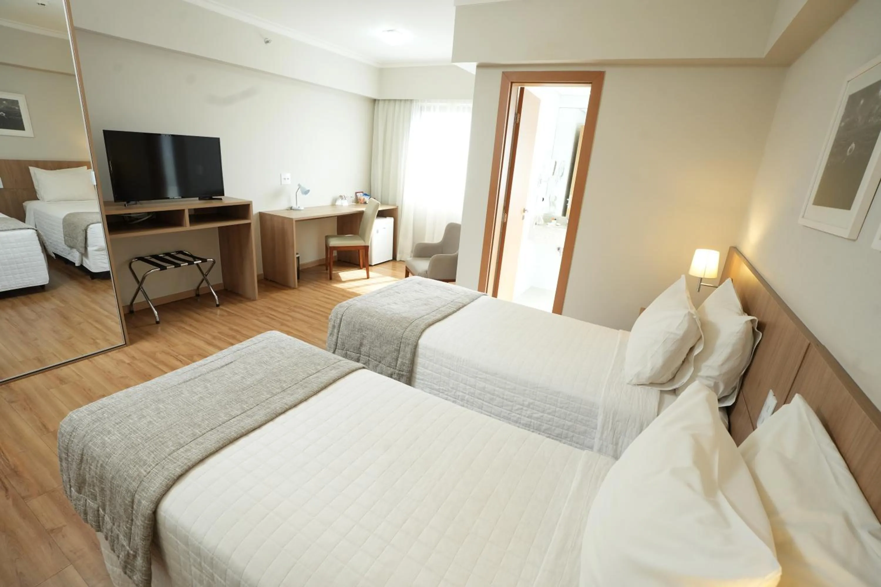 Bedroom, Bed in Matiz Vilaboim Ribeirão Preto