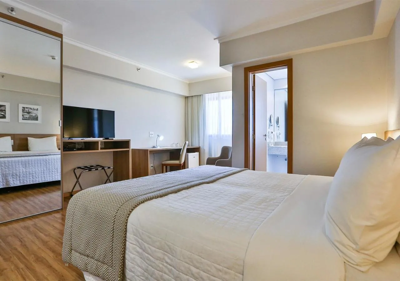 Bedroom, Bed in Matiz Vilaboim Ribeirão Preto