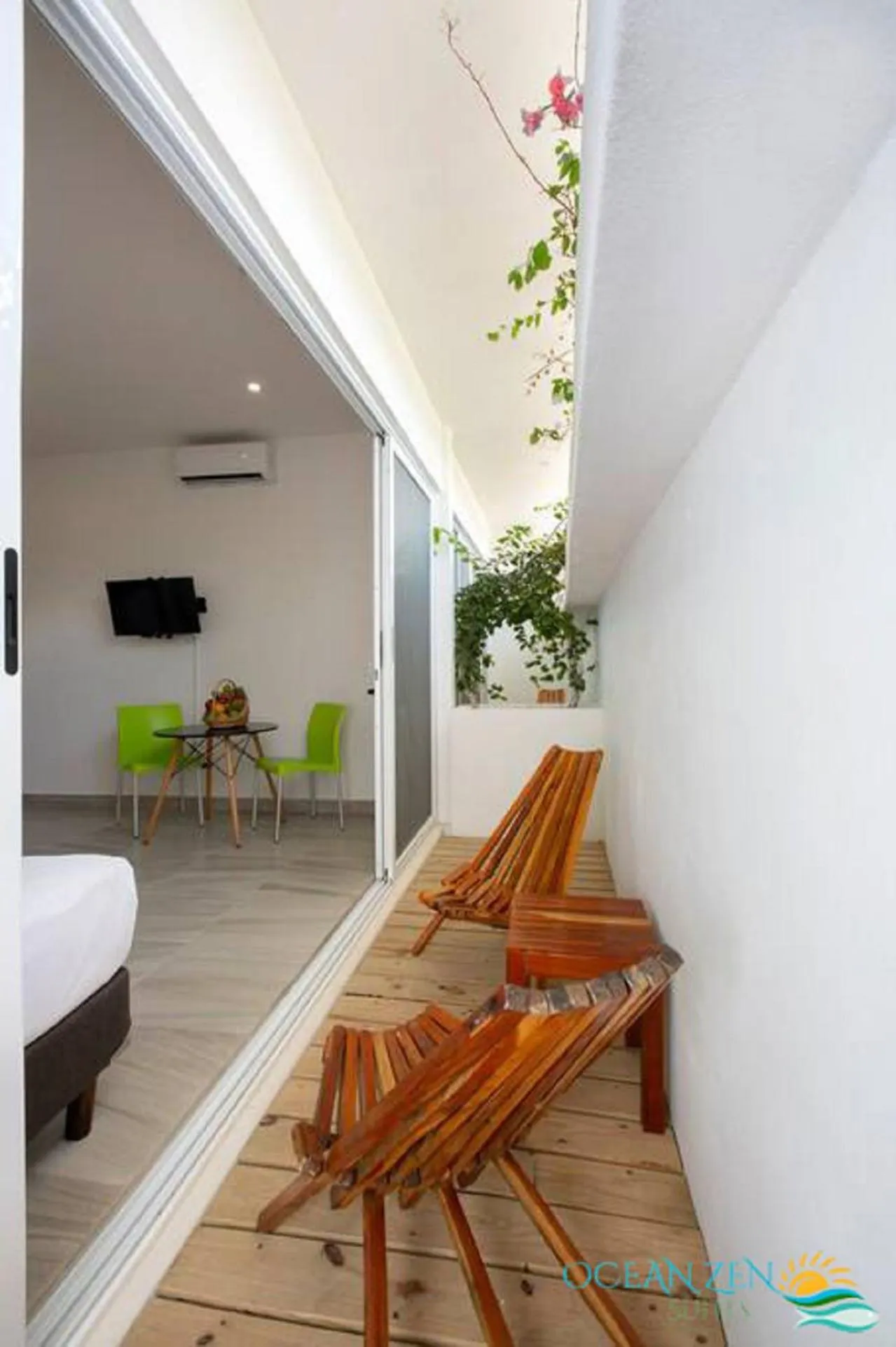 Balcony/Terrace in Ocean Zen Suites on 5th Avenue - Adults Only