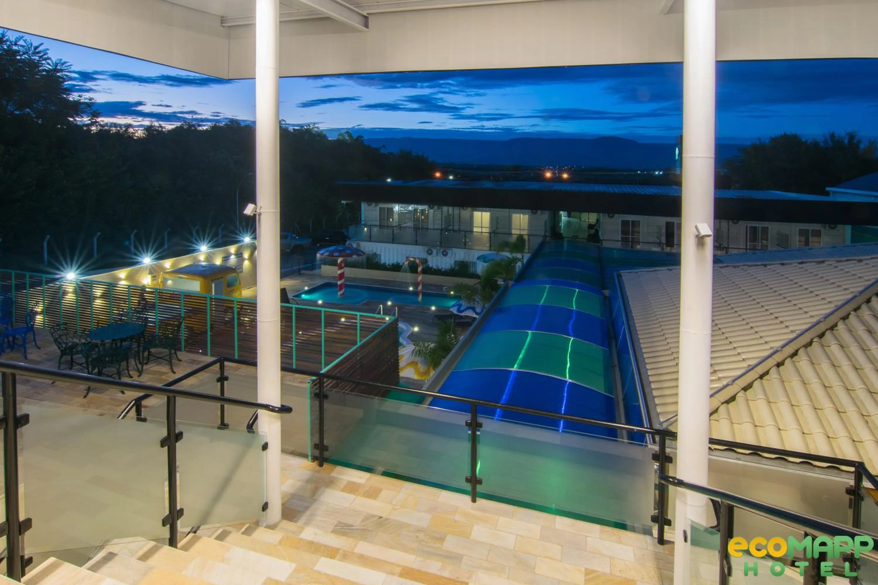 Mountain view in EcoMAPP Hotel