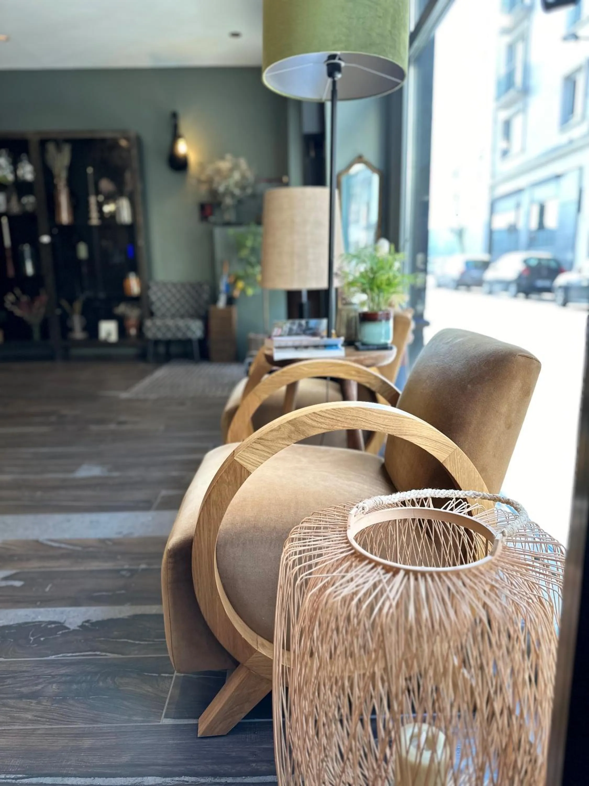 Lobby or reception in Hôtel Paulette Rouen Centre Cathédrale