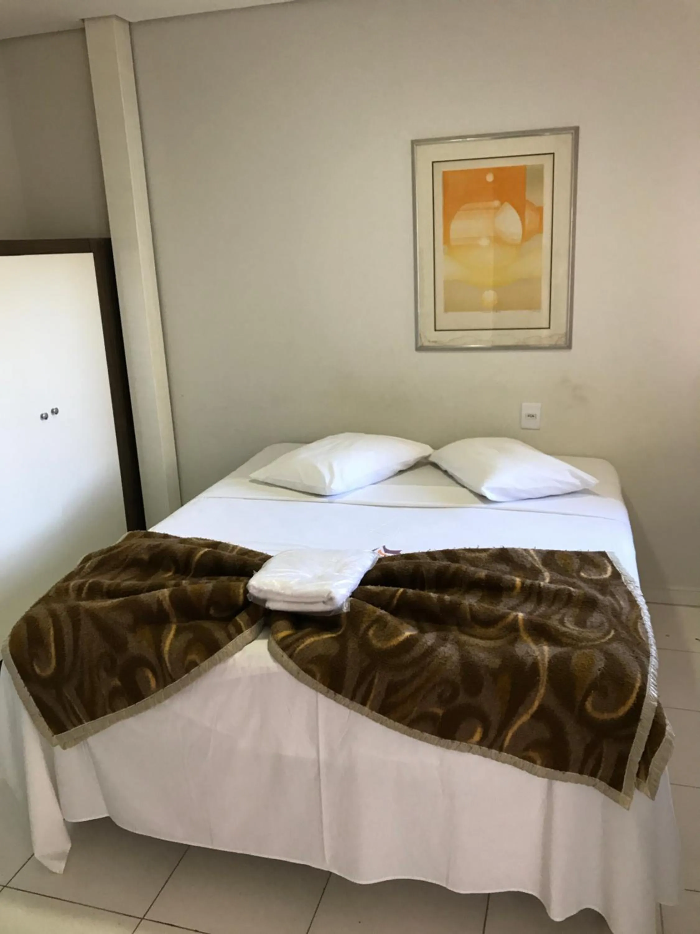 Bed in Hotel Pousada Mato Grosso