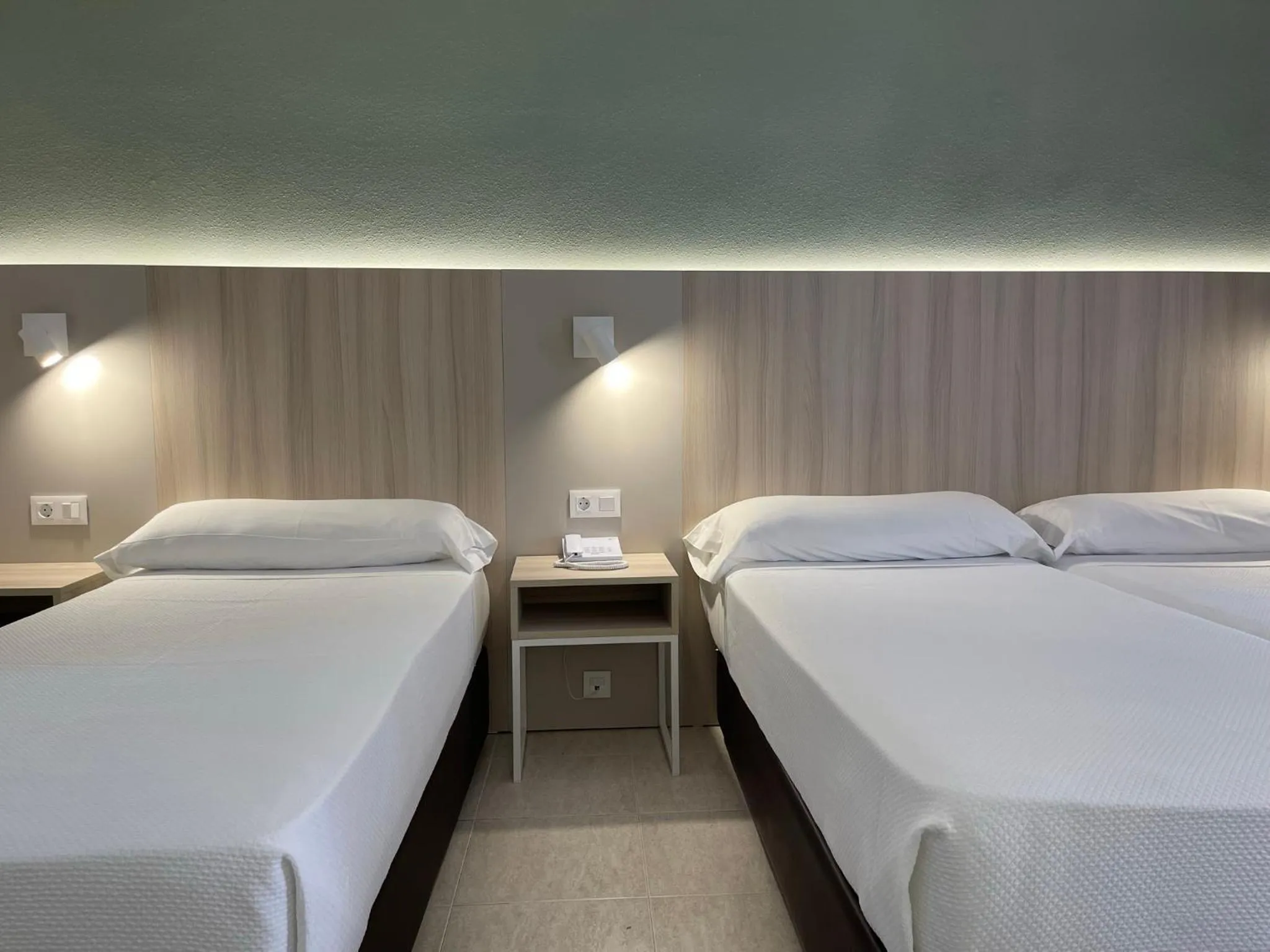 Bed in Hotel Marconi