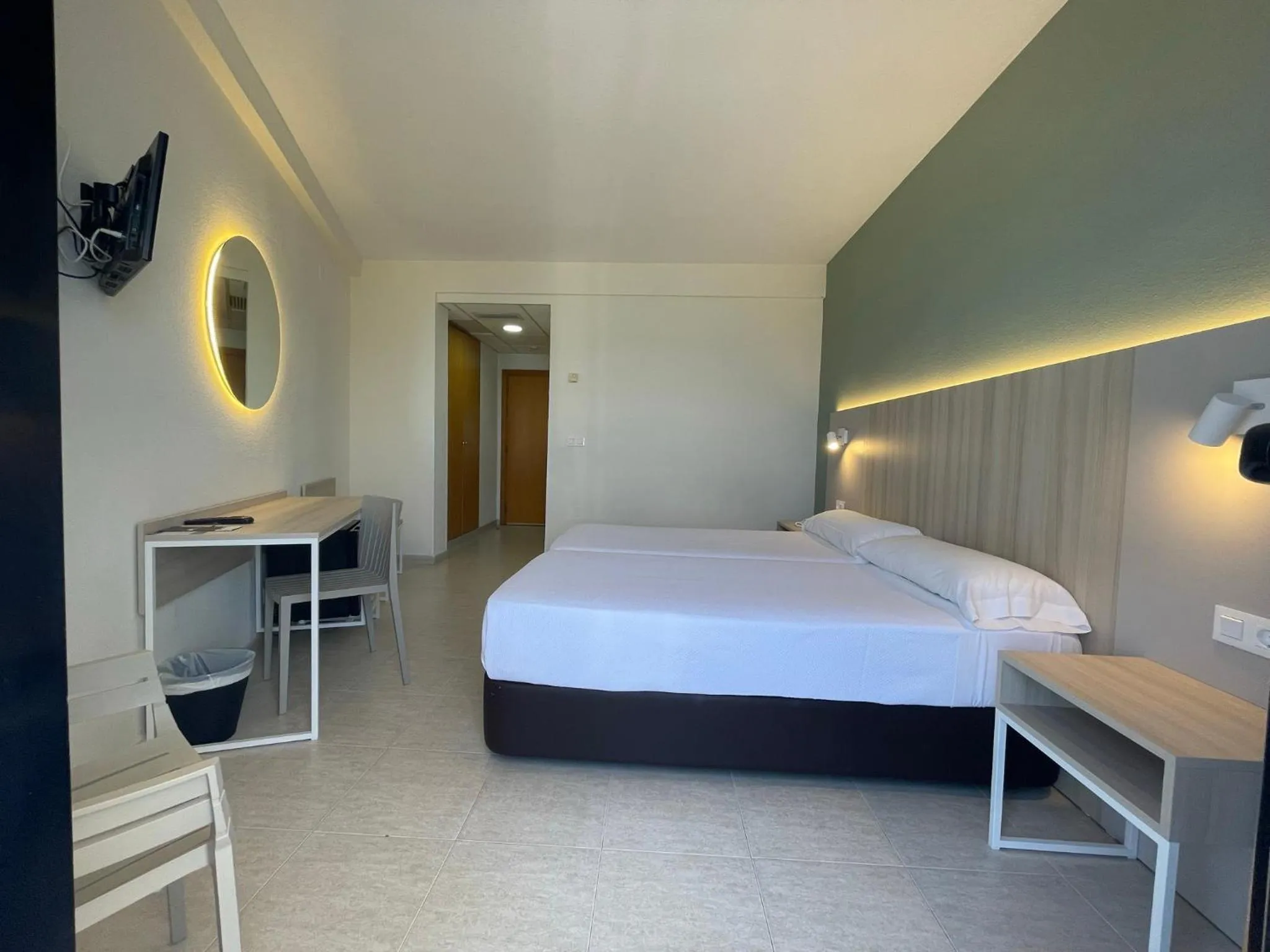 Bed in Hotel Marconi