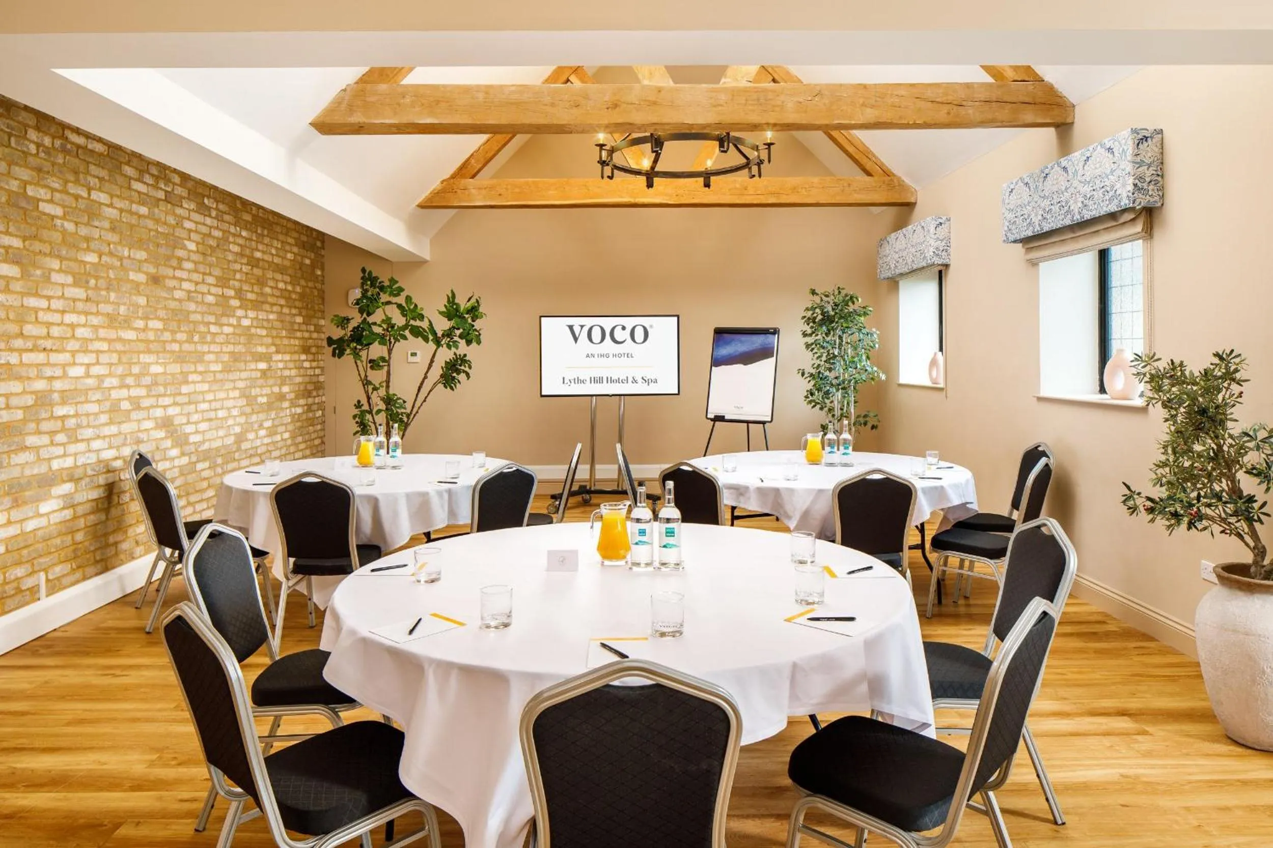 Meeting/conference room in voco Lythe Hill Hotel & Spa by IHG
