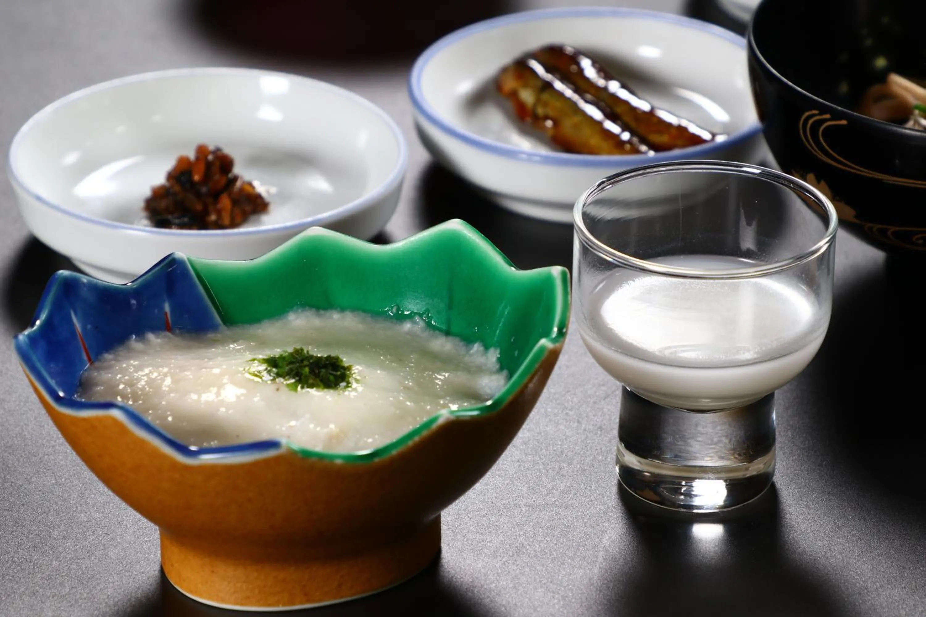 Asian breakfast in Korantei