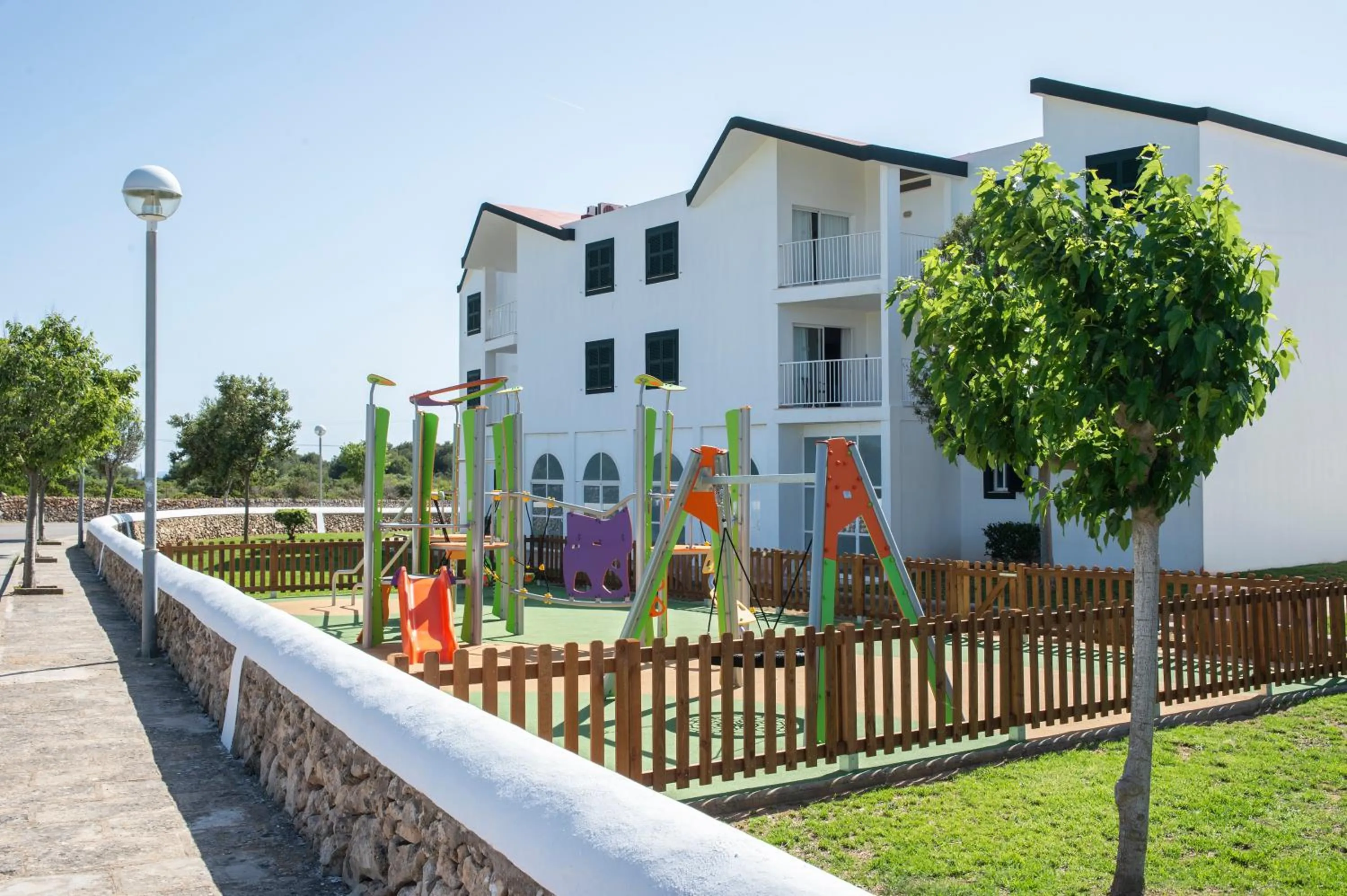 Children play ground in Pierre & Vacances Menorca Cala Blanes