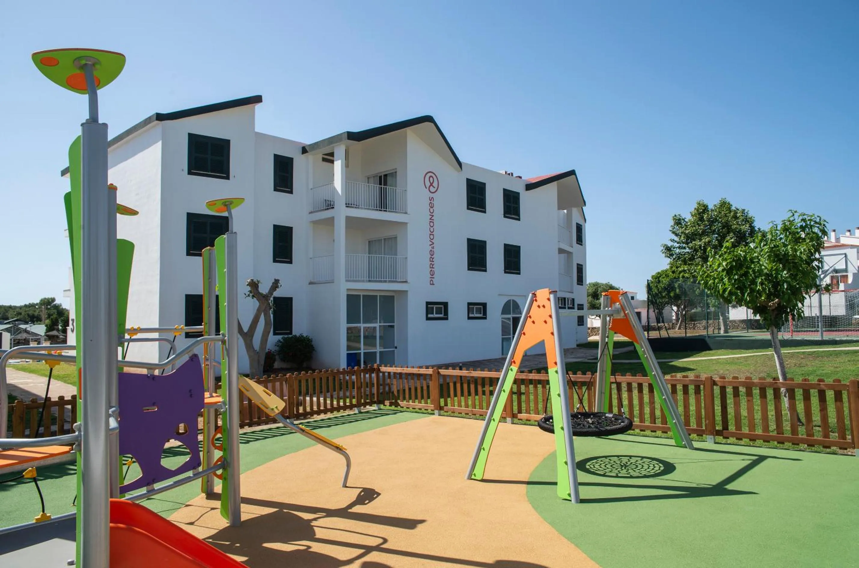 Children play ground in Pierre & Vacances Menorca Cala Blanes
