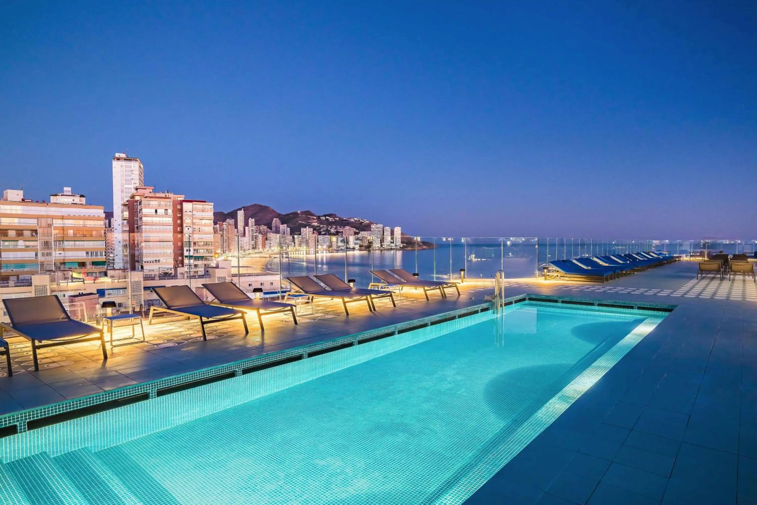 Pool view in Barceló Benidorm Beach - Adults Recommended