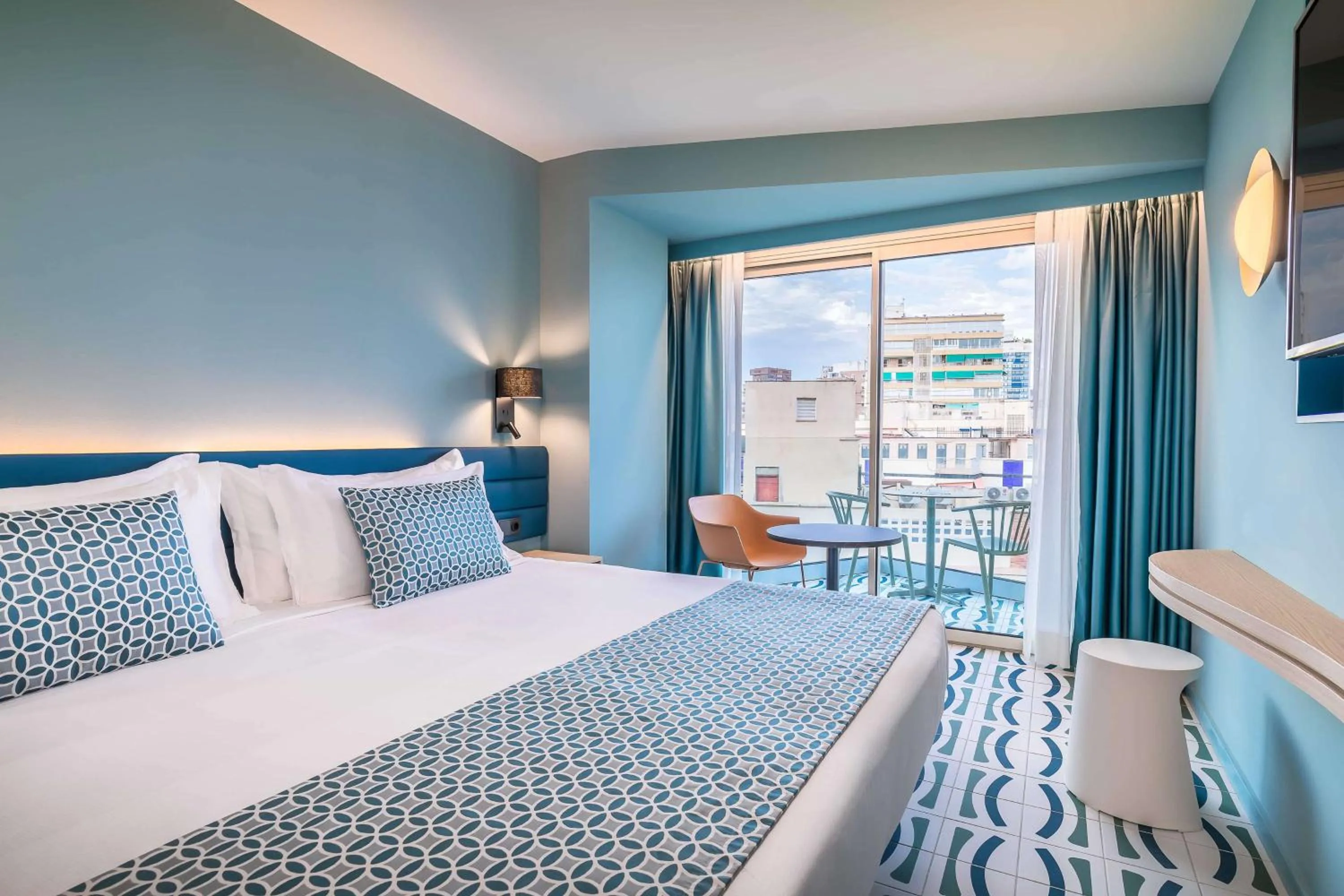 Bedroom, Bed in Barceló Benidorm Beach - Adults Recommended