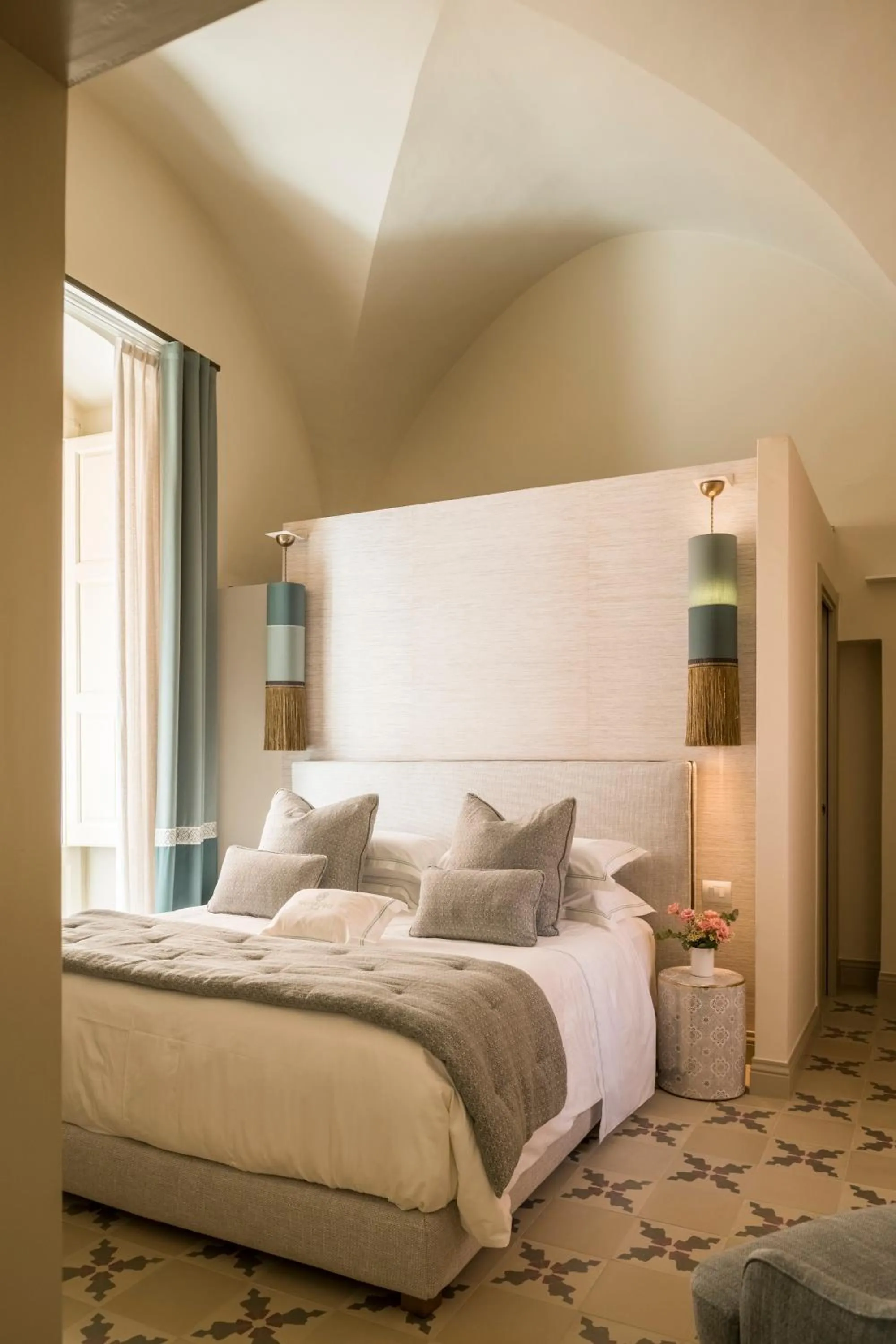 Bed in San Michele Suite