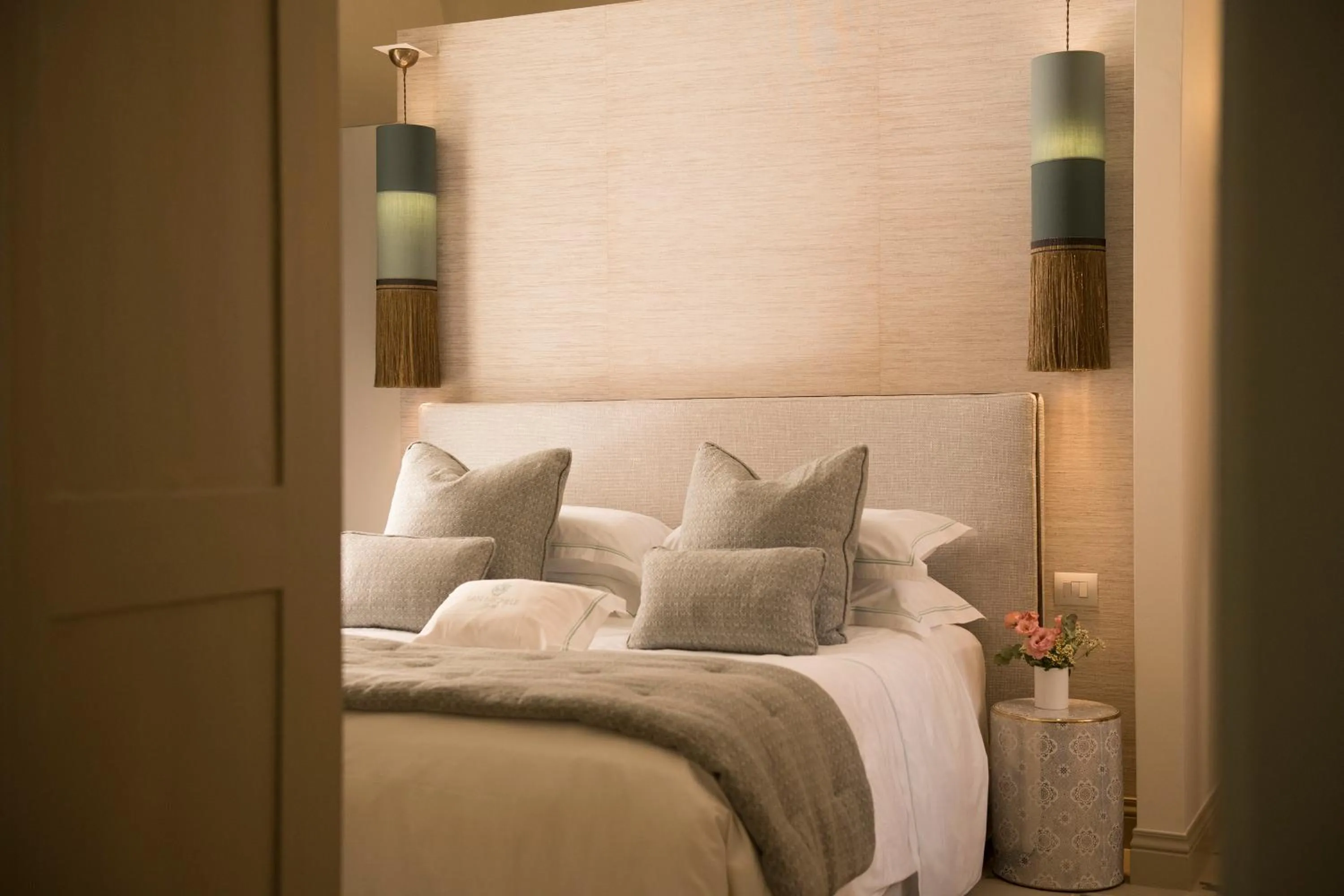 Bed in San Michele Suite