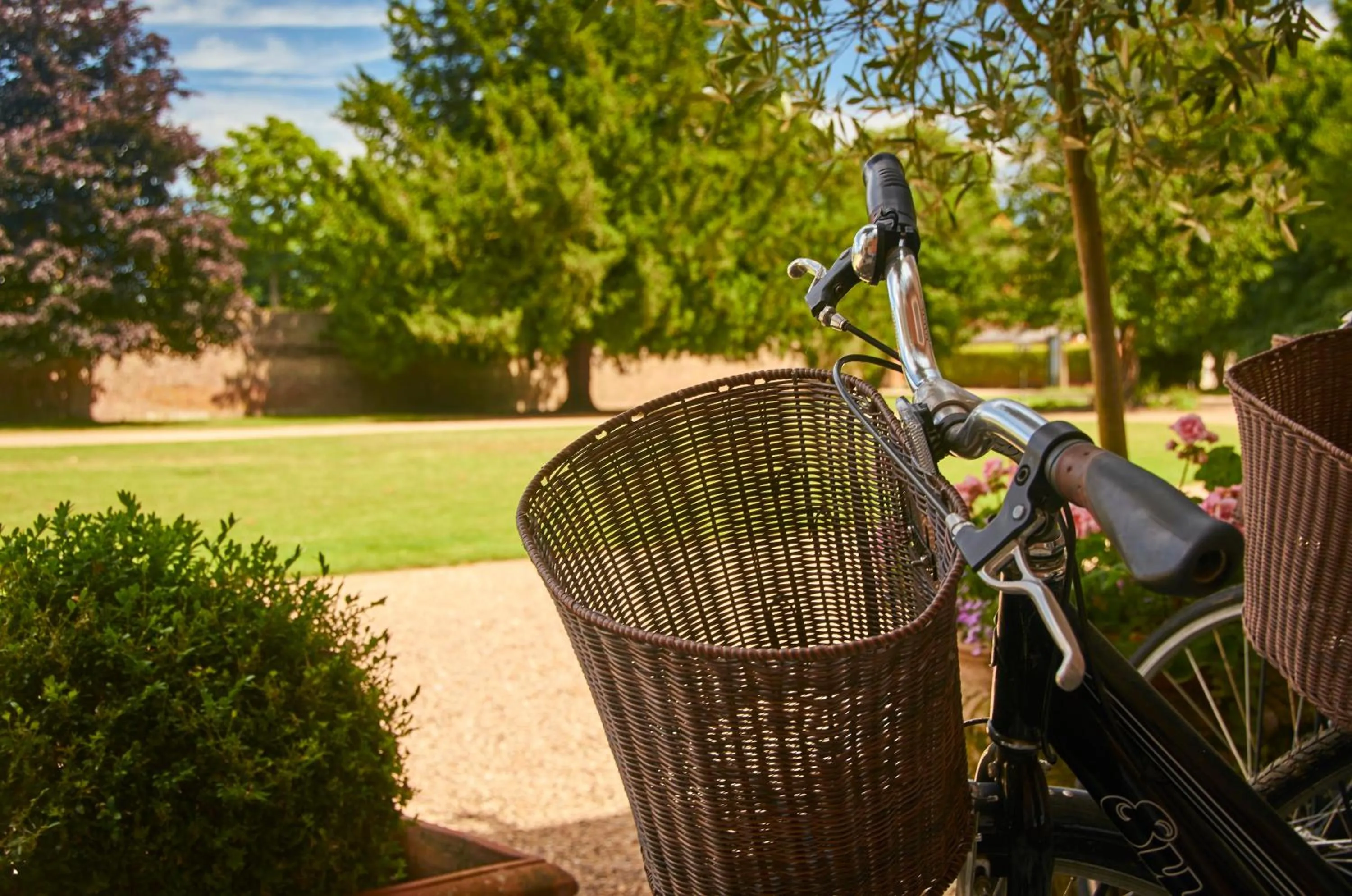 Cycling in Stoke Place- Part of the Cairn Collection