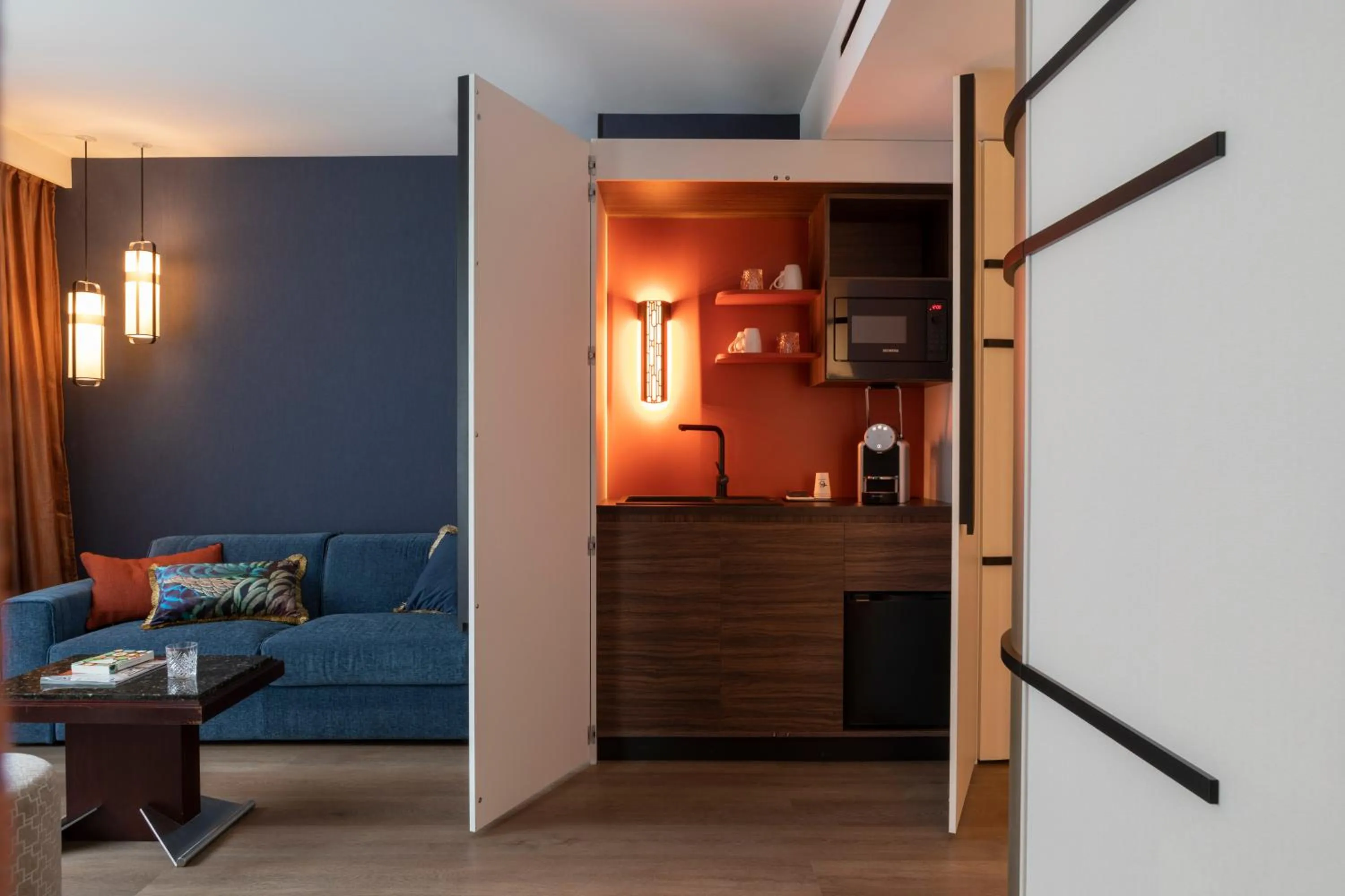 Bedroom in Hôtel & Spa Oceania Le Conti