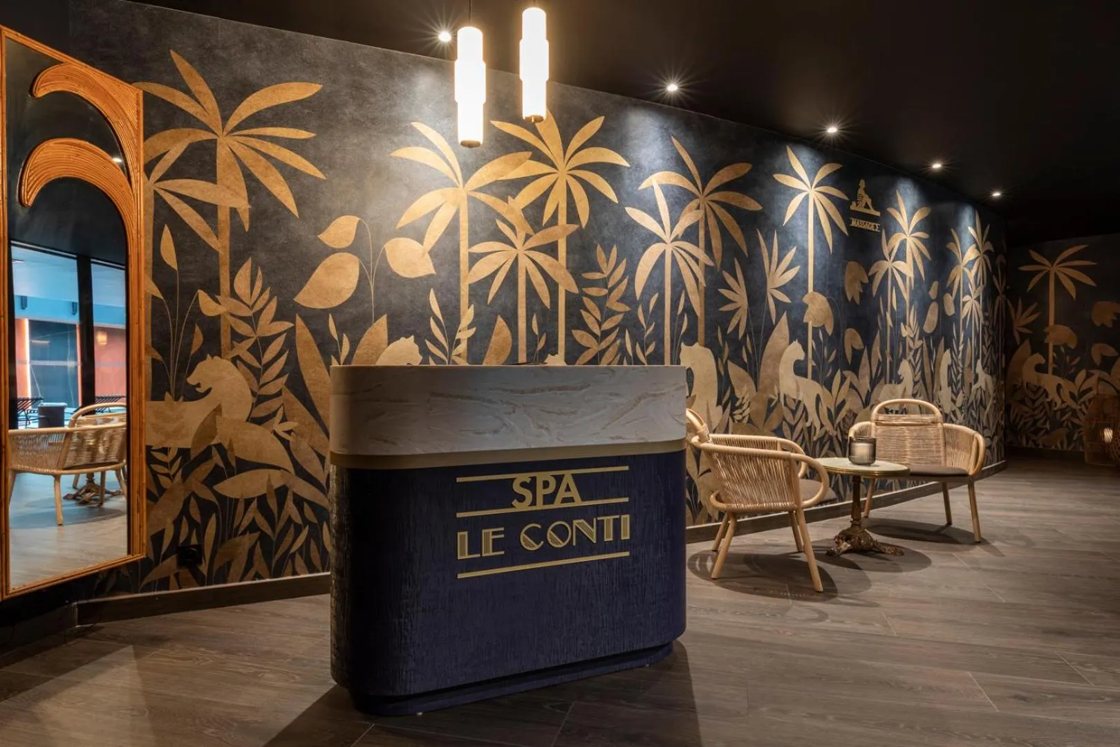 Spa and wellness centre/facilities in Hôtel & Spa Oceania Le Conti