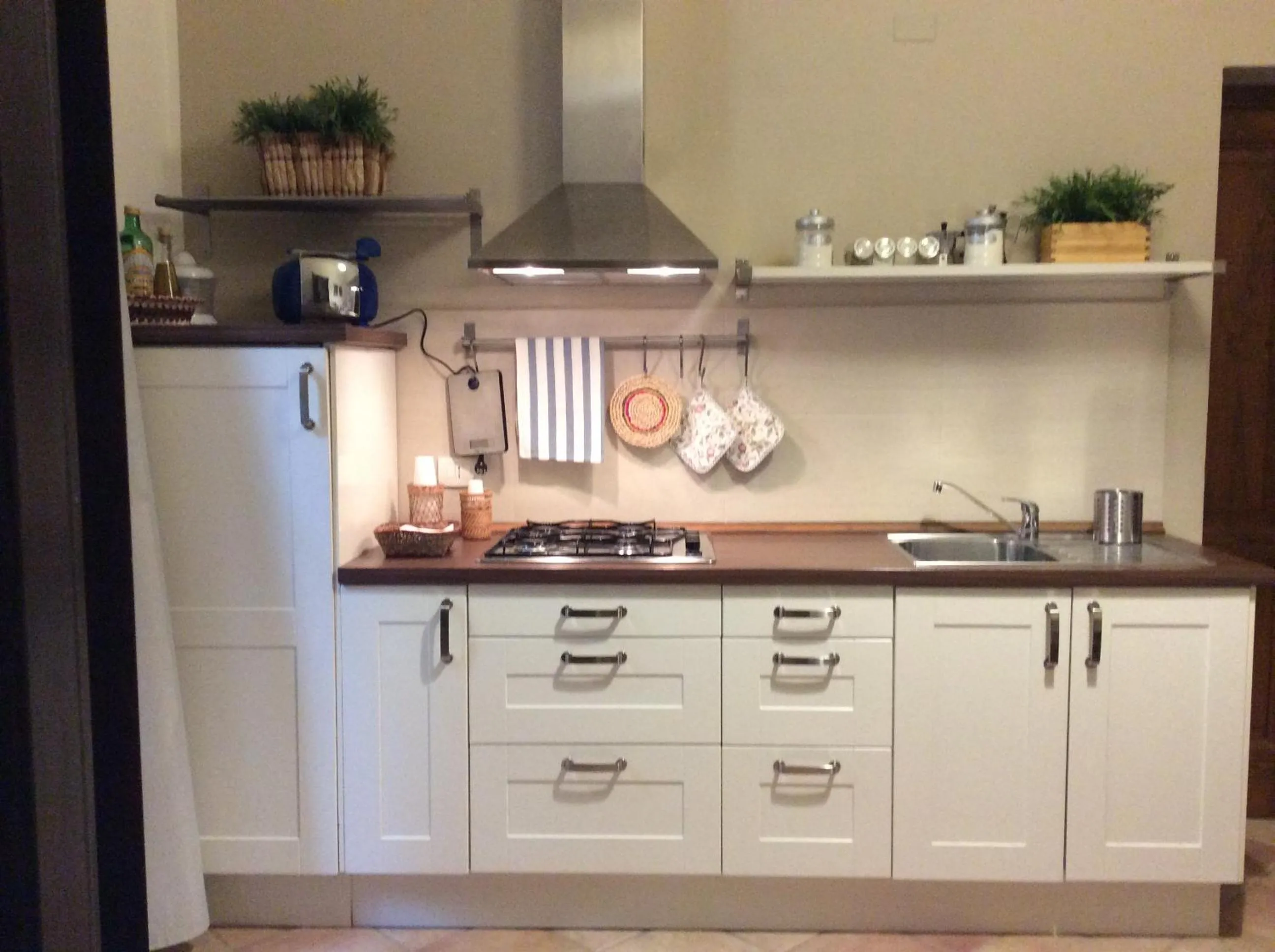 Kitchen or kitchenette in B&B Del Corso