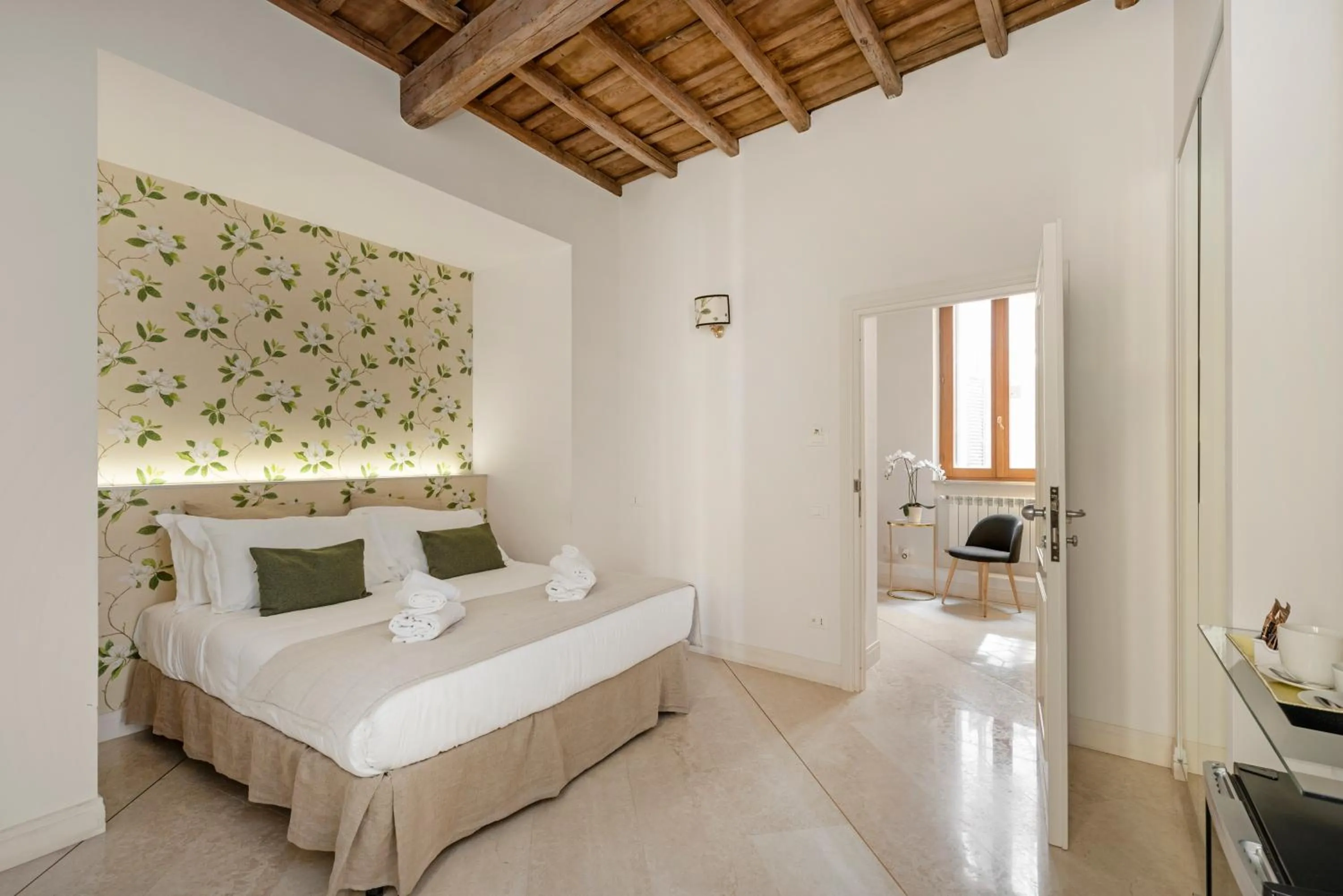 Bed in i Fiori de' Mario Suites