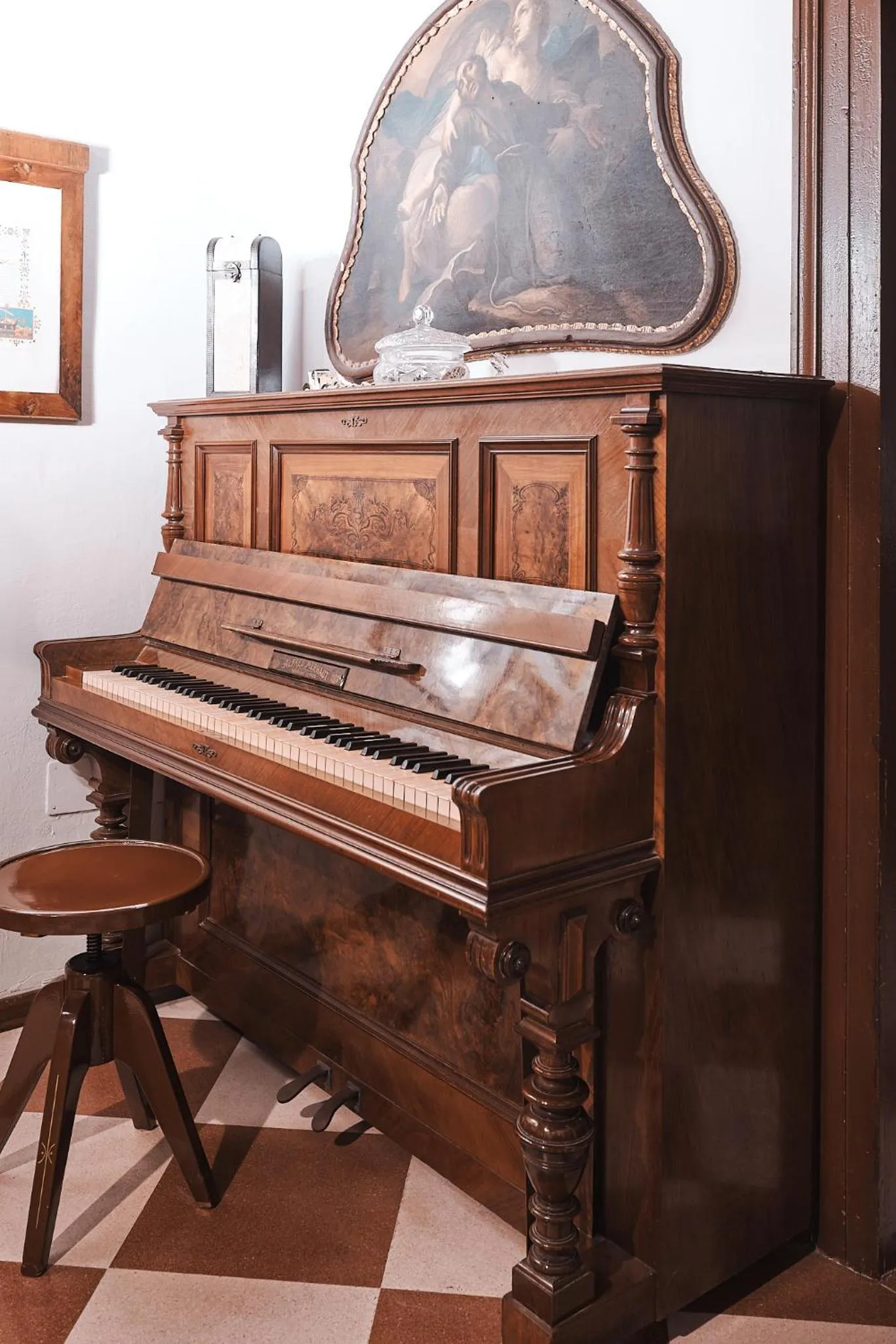 Communal lounge/ TV room in B&B da Miriam