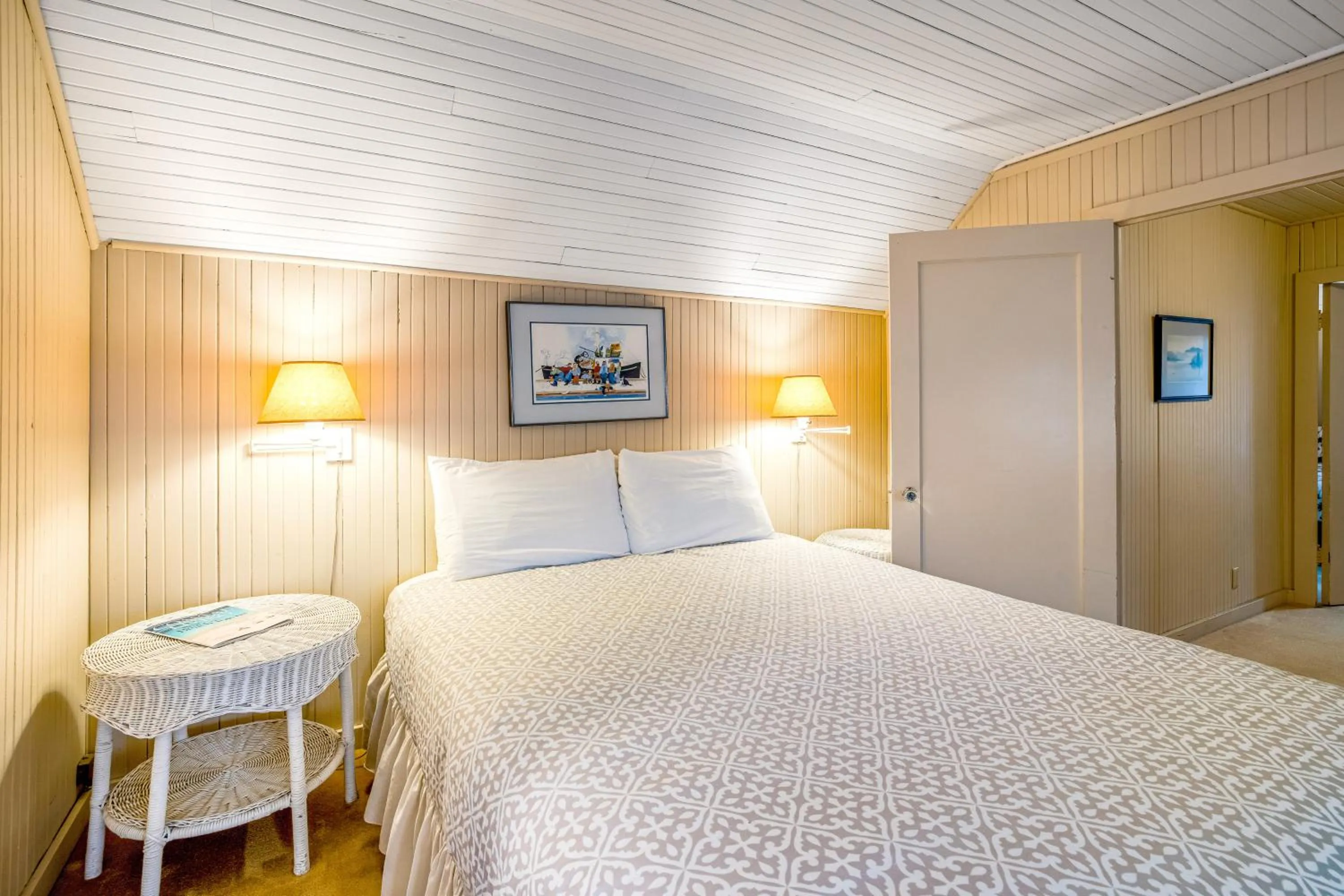 Bed in Salt Water Cottage