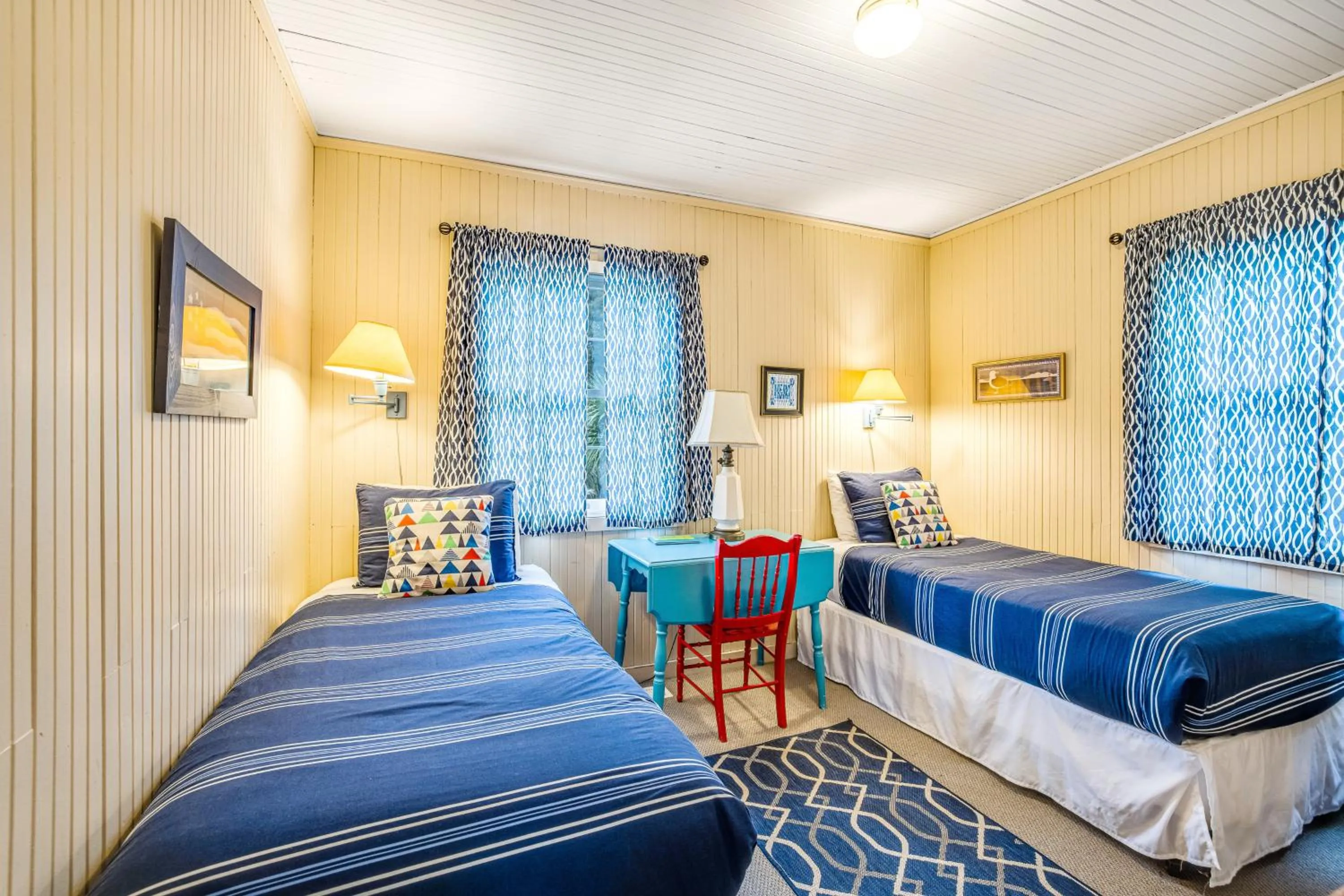 Bed in Salt Water Cottage