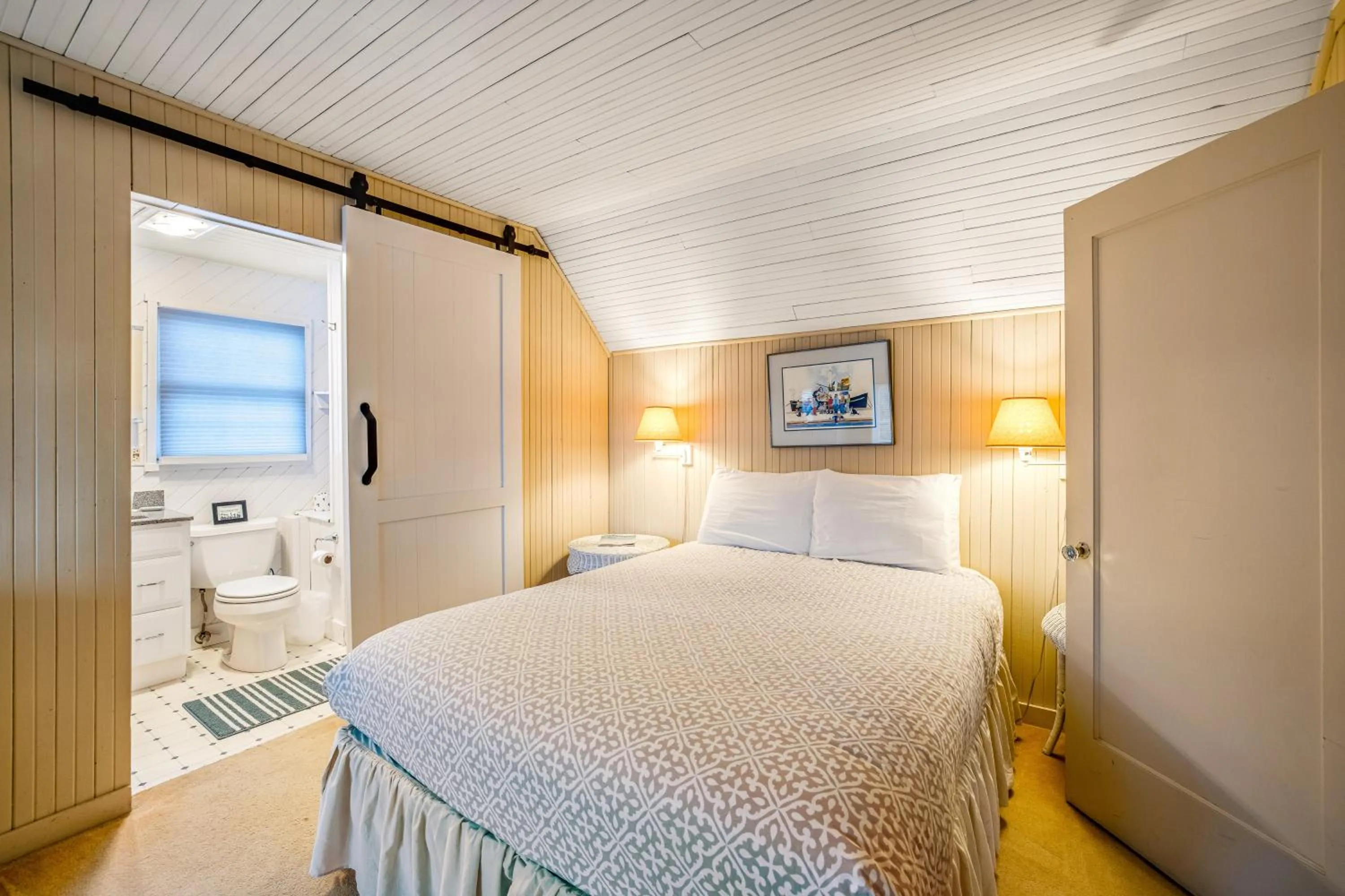 Bed in Salt Water Cottage