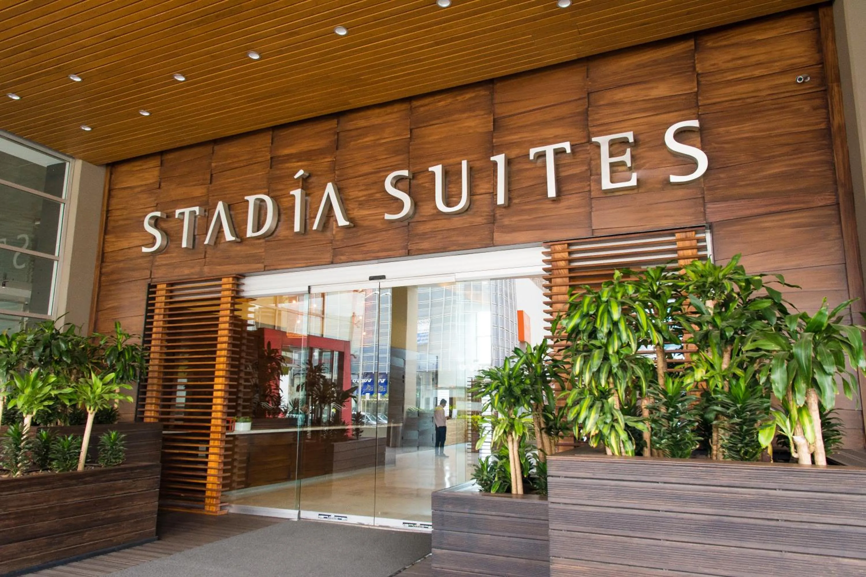 Property building in Stadia Suites Mexico City Santa Fe