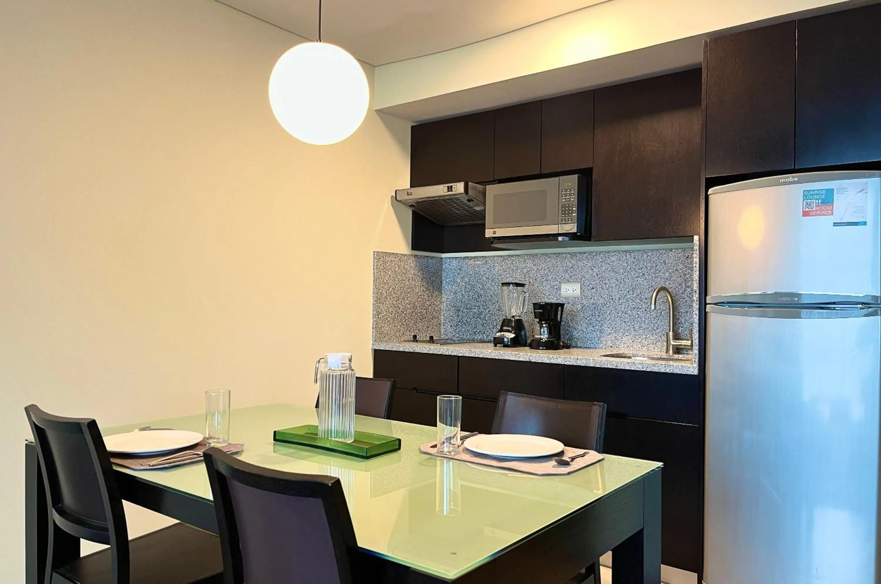 kitchen in Stadia Suites Mexico City Santa Fe