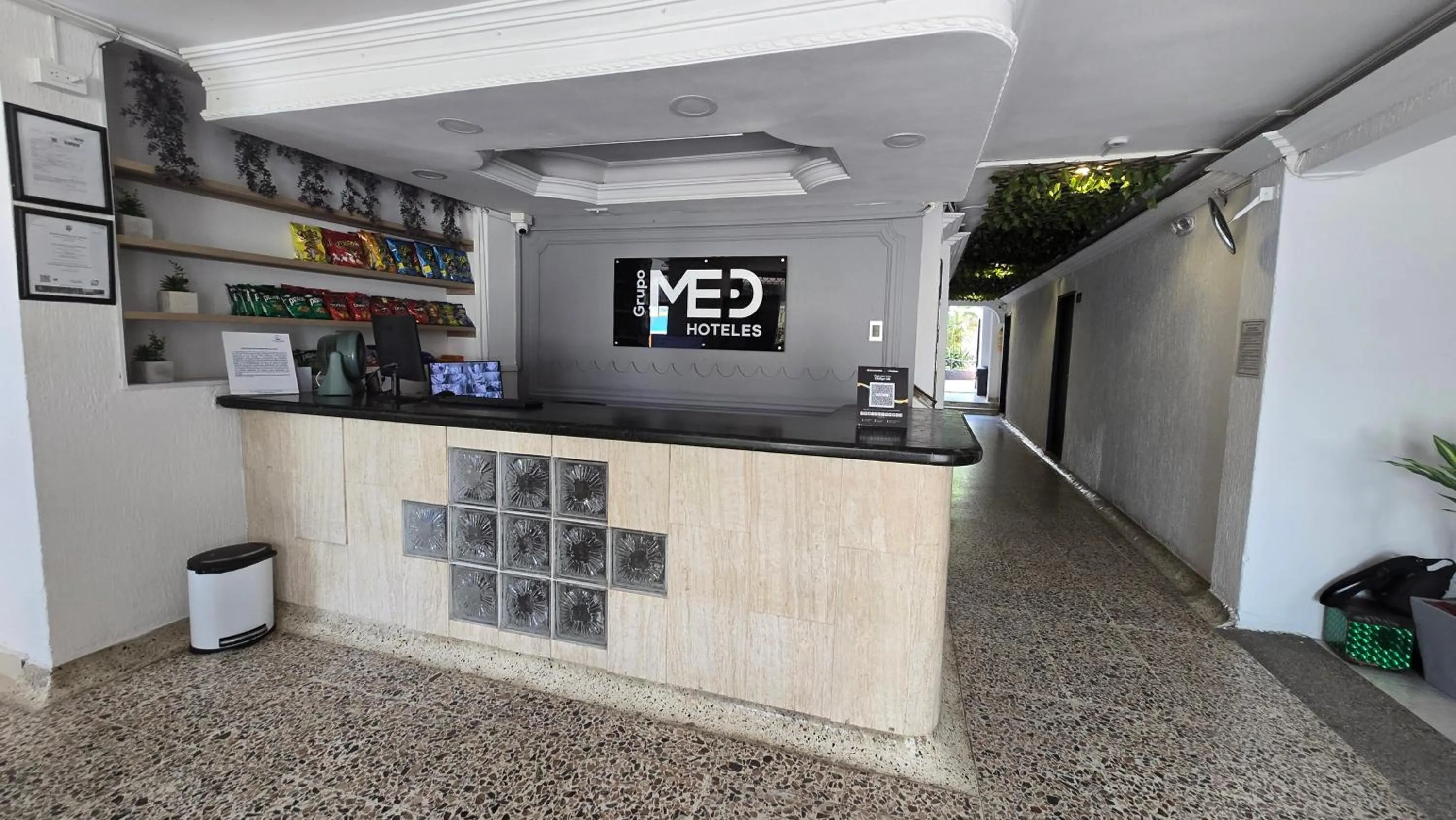 Lobby or reception in Hotel Costa Caribe Barranquilla