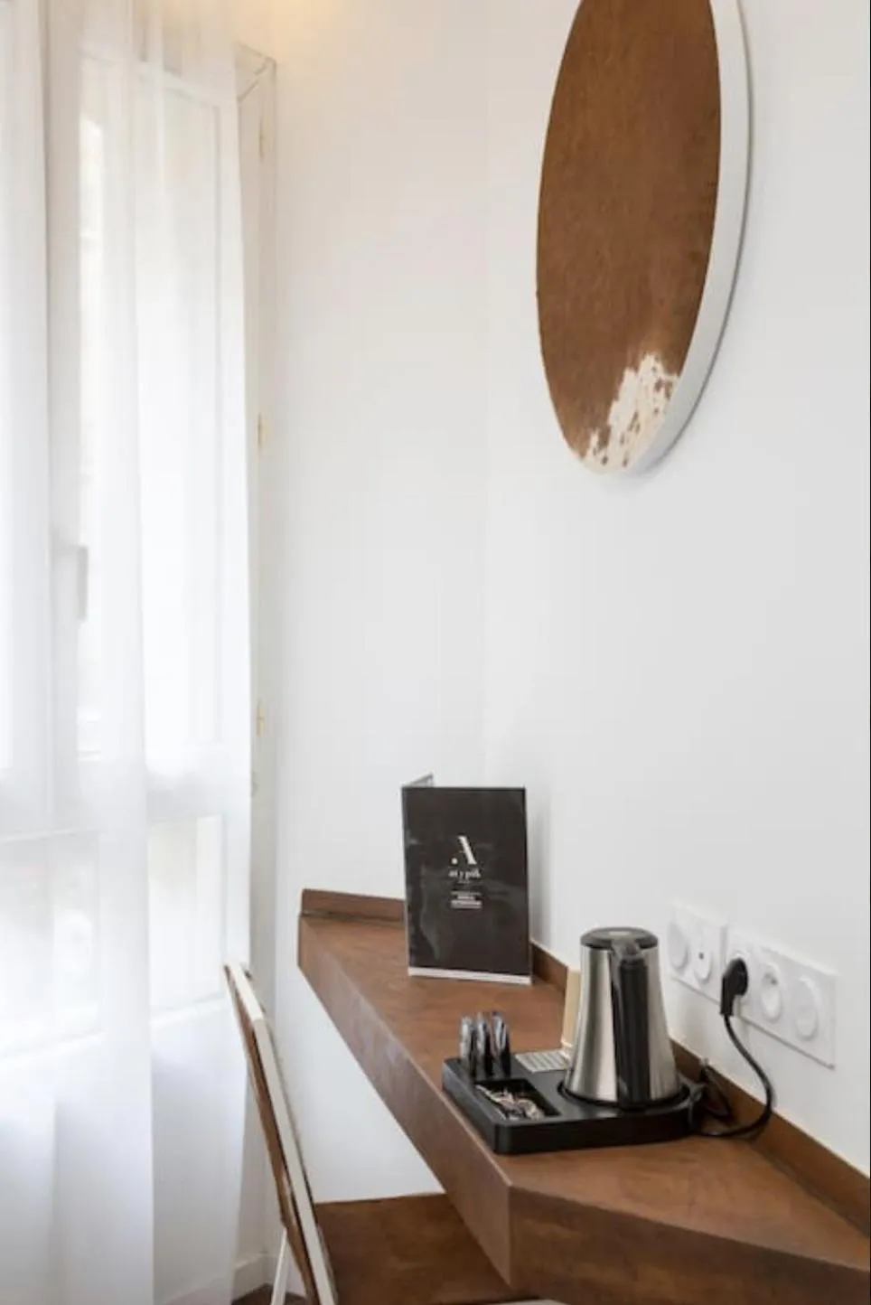 Bedroom in Atypik Hotel